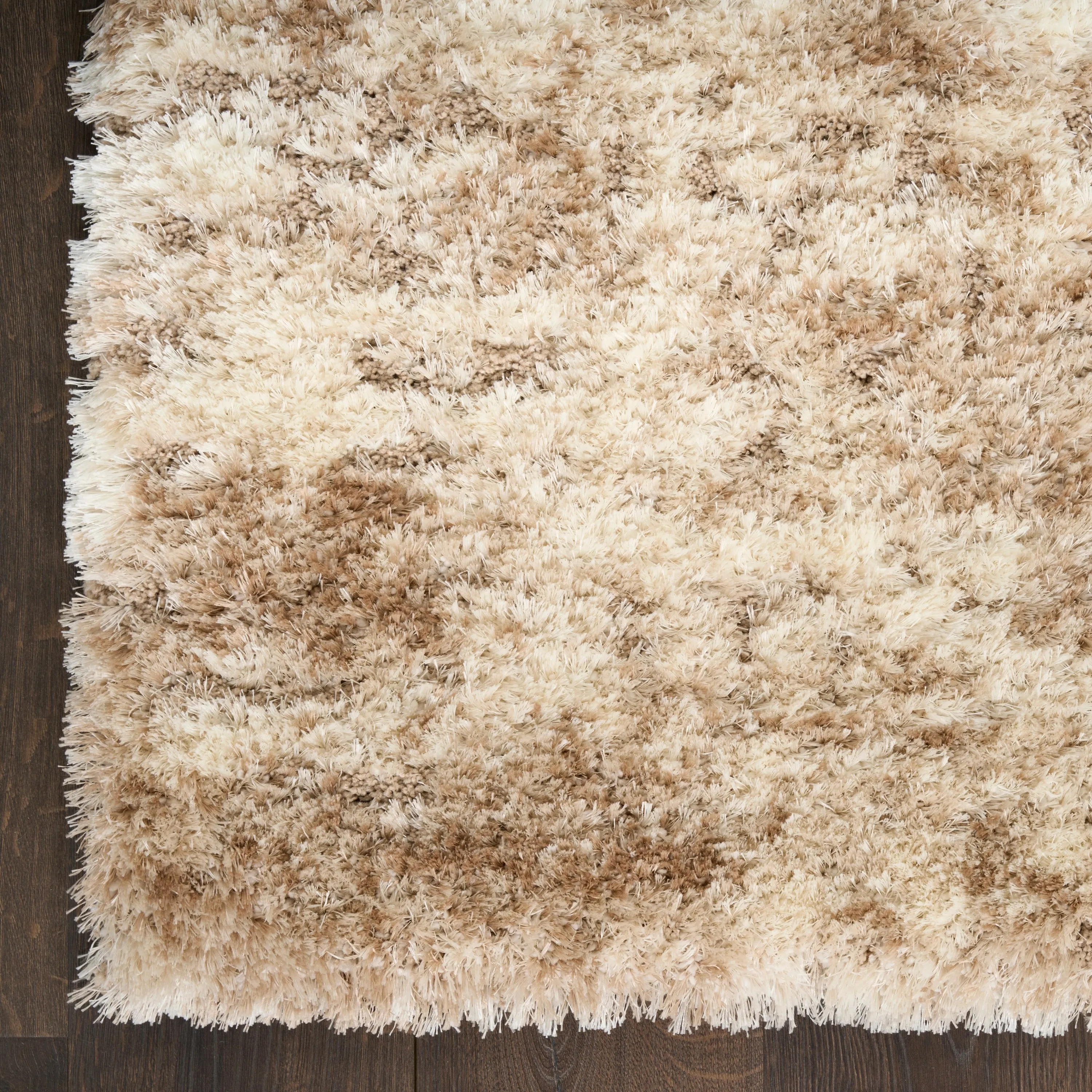 Nourison Luxurious Shag Abstract Glam Ultra Plush Pile Area Rug