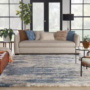 Nourison Luxurious Shag Abstract Glam Ultra Plush Pile Area Rug