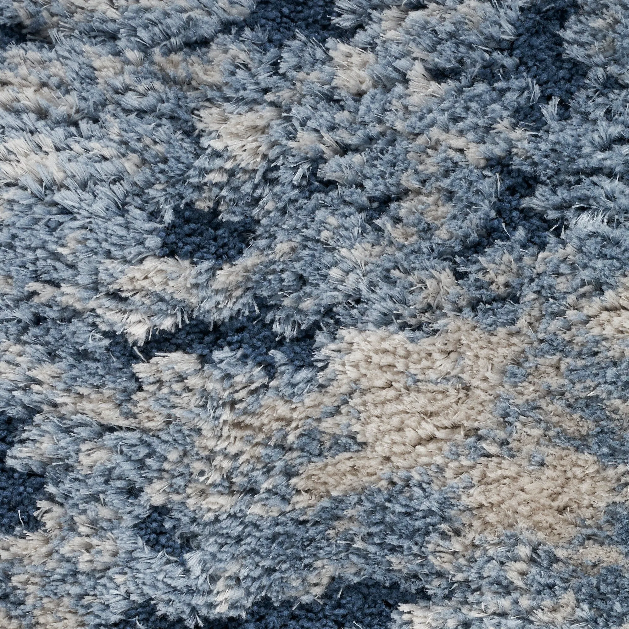 Nourison Luxurious Shag Abstract Wave Plush Shag Area Rug