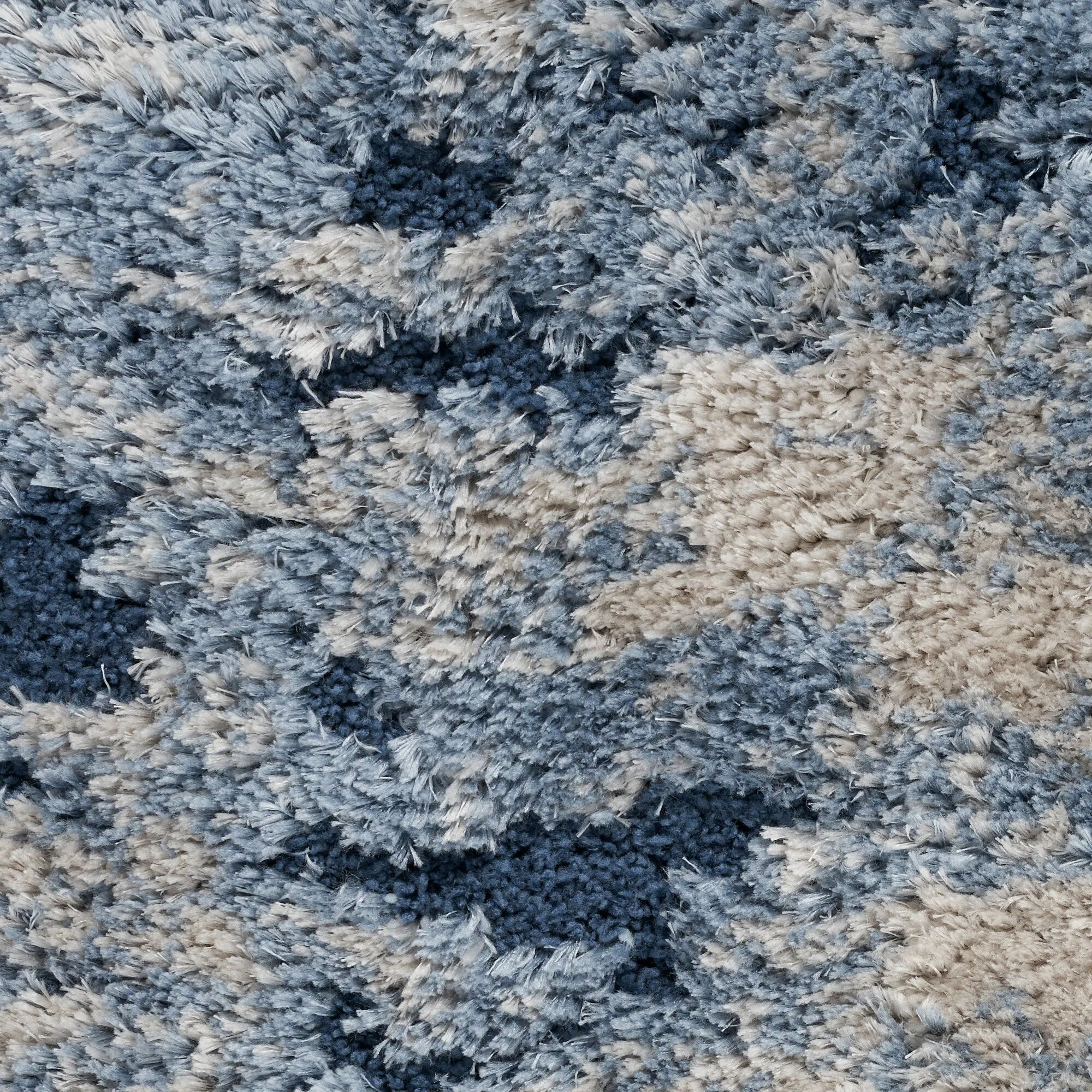 Nourison Luxurious Shag Abstract Wave Plush Shag Area Rug