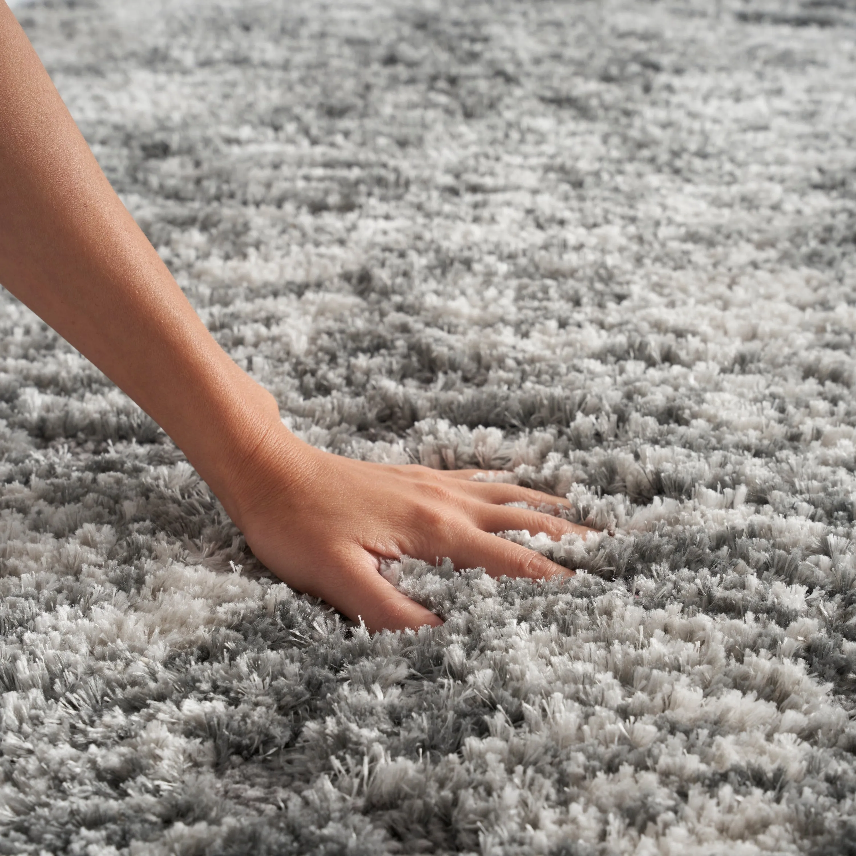 Nourison Luxurious Shag Plush Contemporary Abstract Area Rug