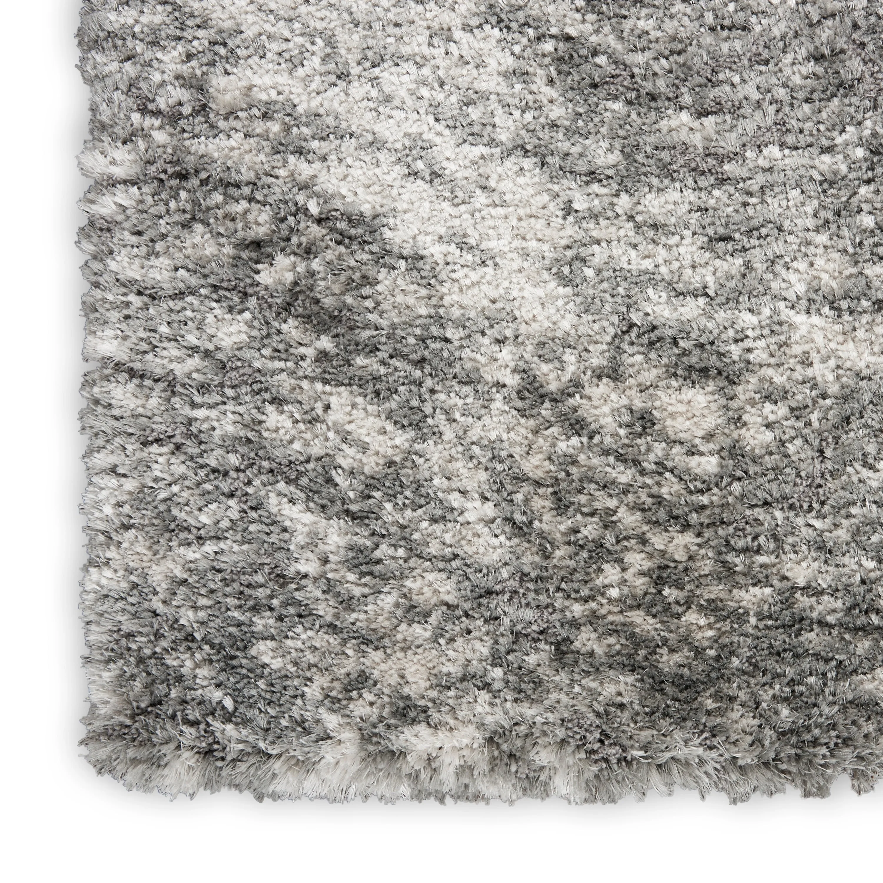 Nourison Luxurious Shag Plush Contemporary Abstract Area Rug
