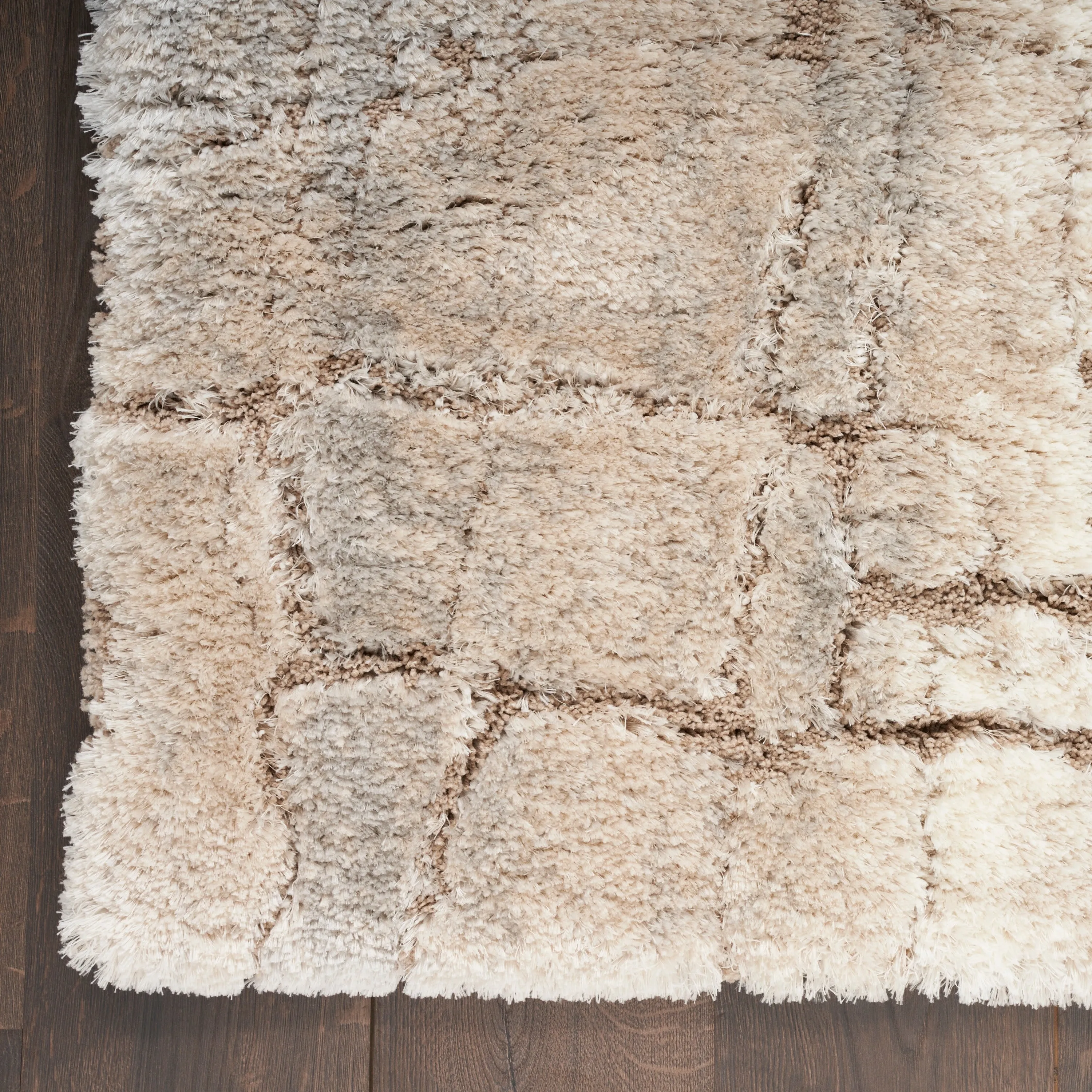 Nourison Luxurious Shag Ultra Plush Glam Abstract Area Rug