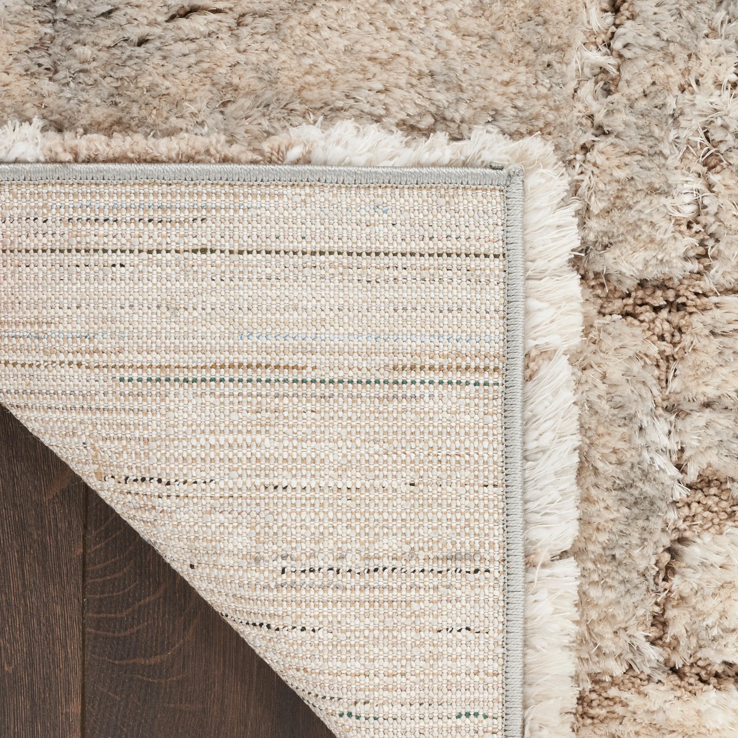 Nourison Luxurious Shag Ultra Plush Glam Abstract Area Rug