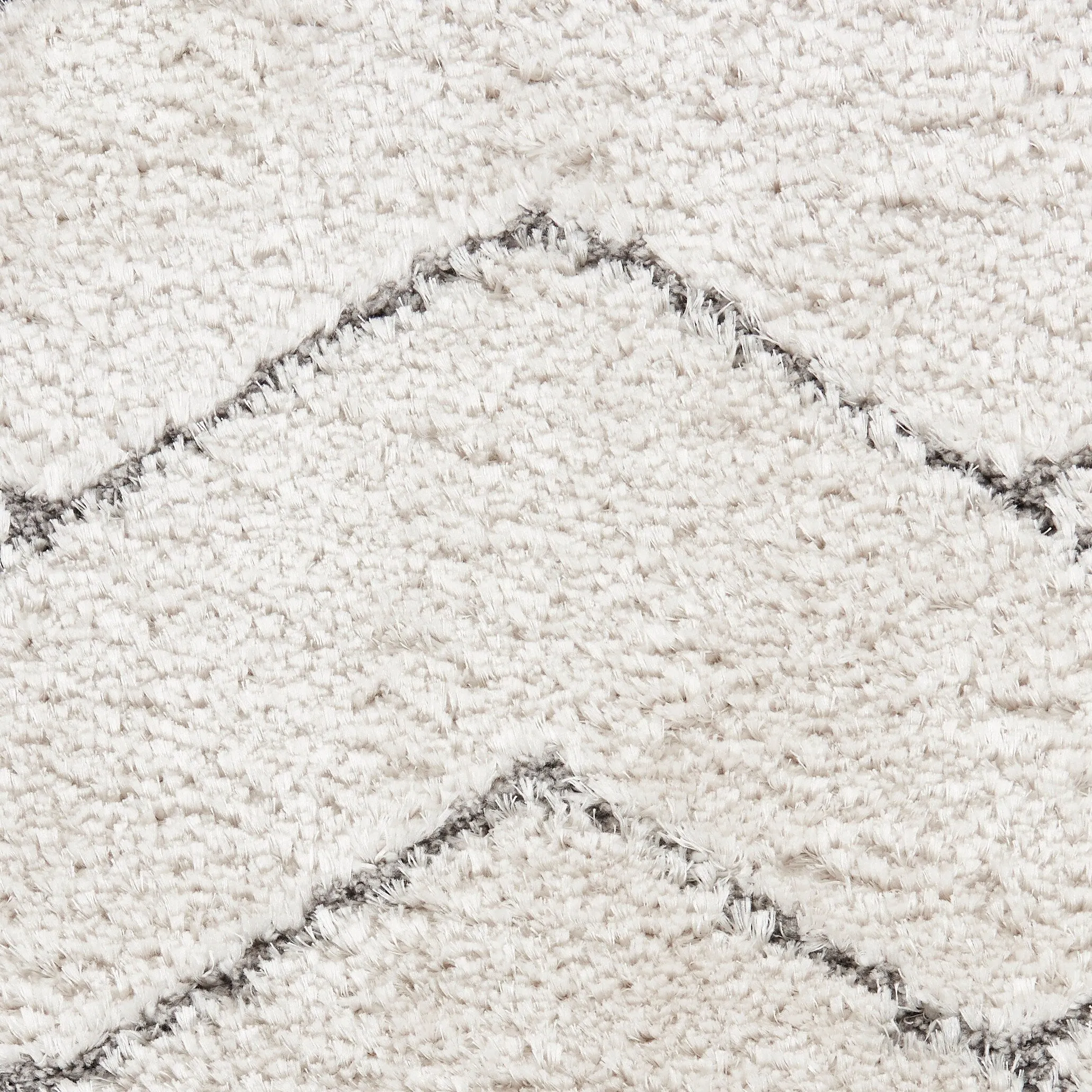 Nourison Luxurious Shag Ultra Plush Modern Chevron Area Rug