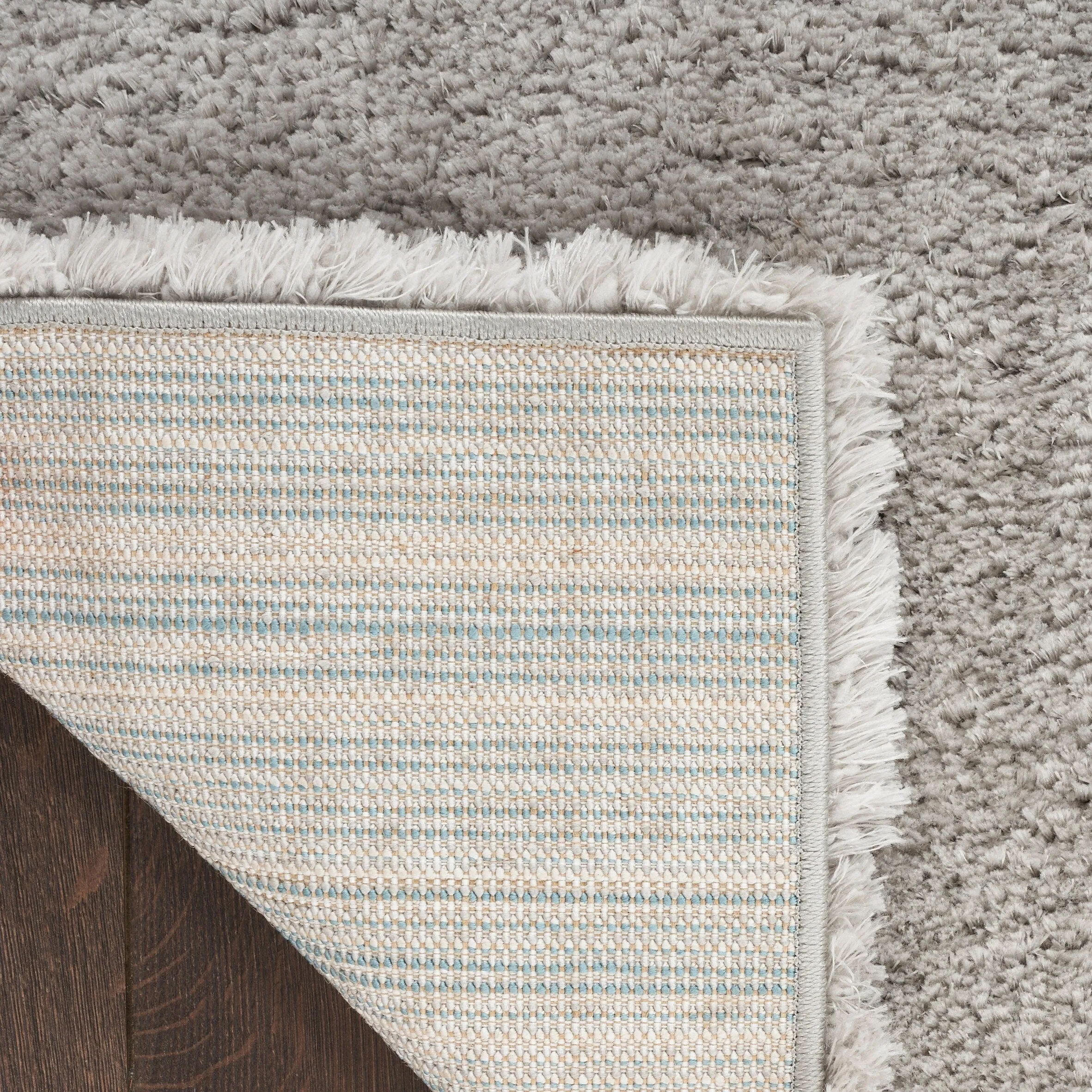 Nourison Luxurious Shag Ultra-plush Pile Glam Solid Area Rug
