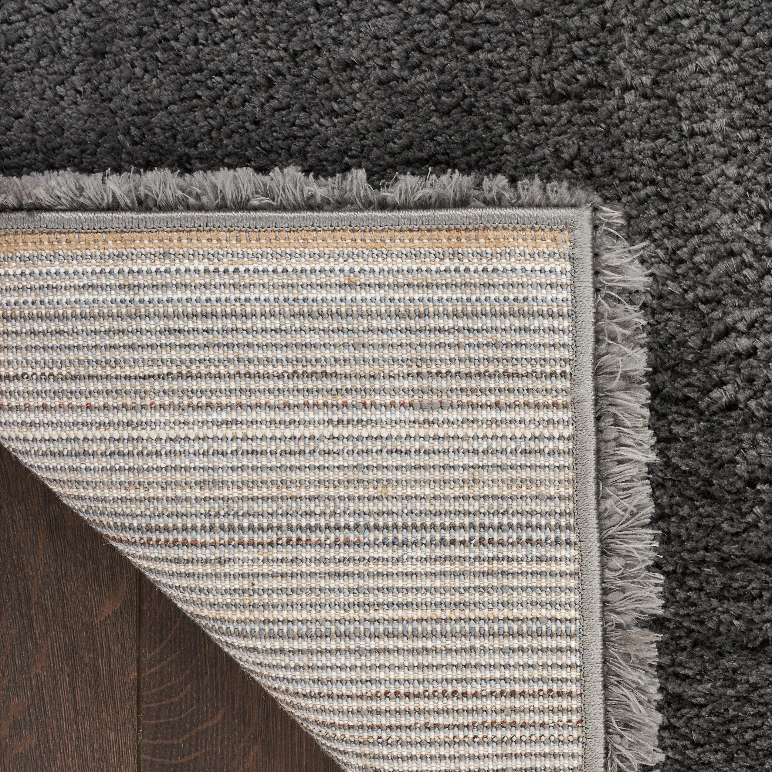 Nourison Luxurious Shag Ultra-plush Pile Glam Solid Area Rug