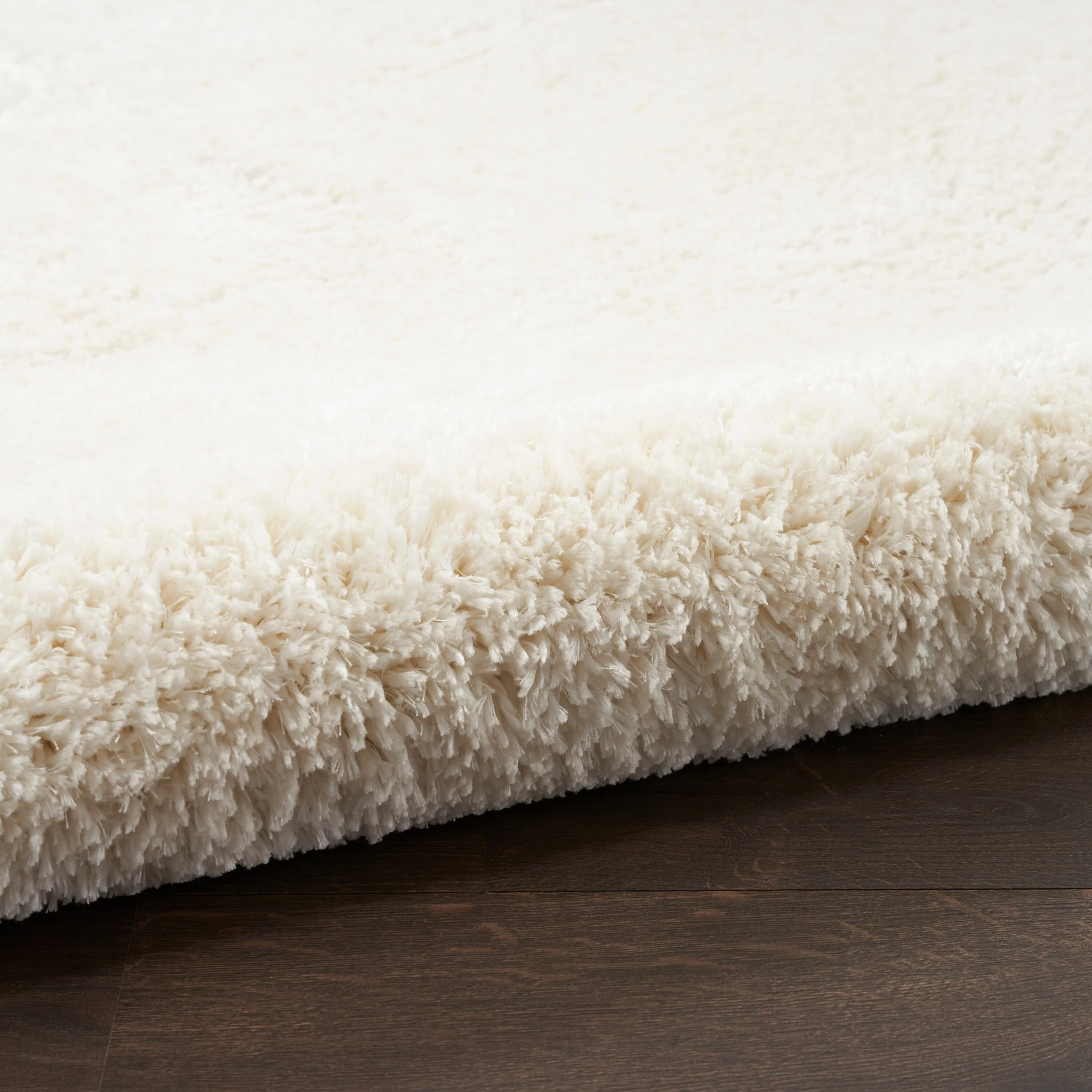 Nourison Luxurious Shag Ultra-plush Pile Glam Solid Area Rug
