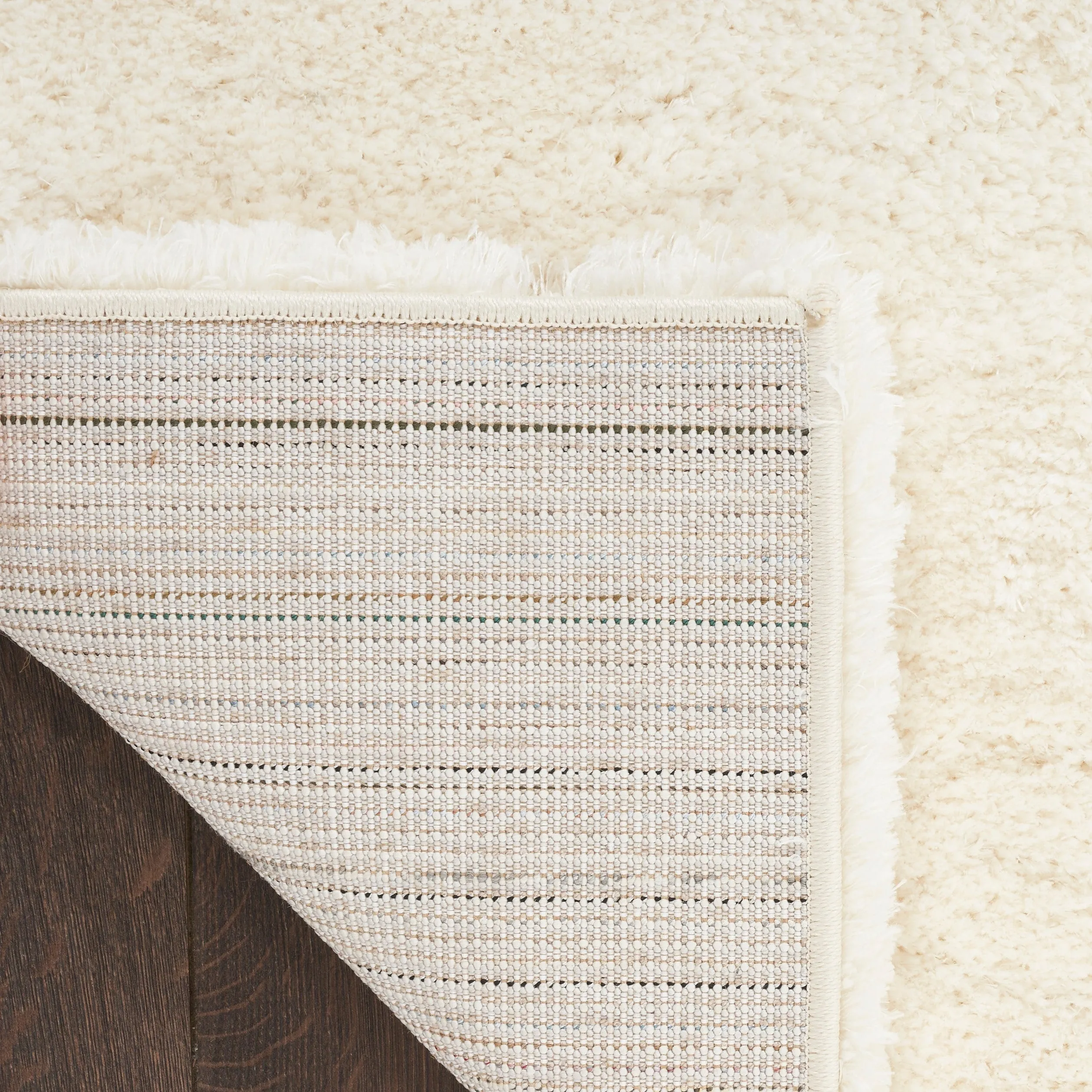 Nourison Luxurious Shag Ultra-plush Pile Glam Solid Area Rug