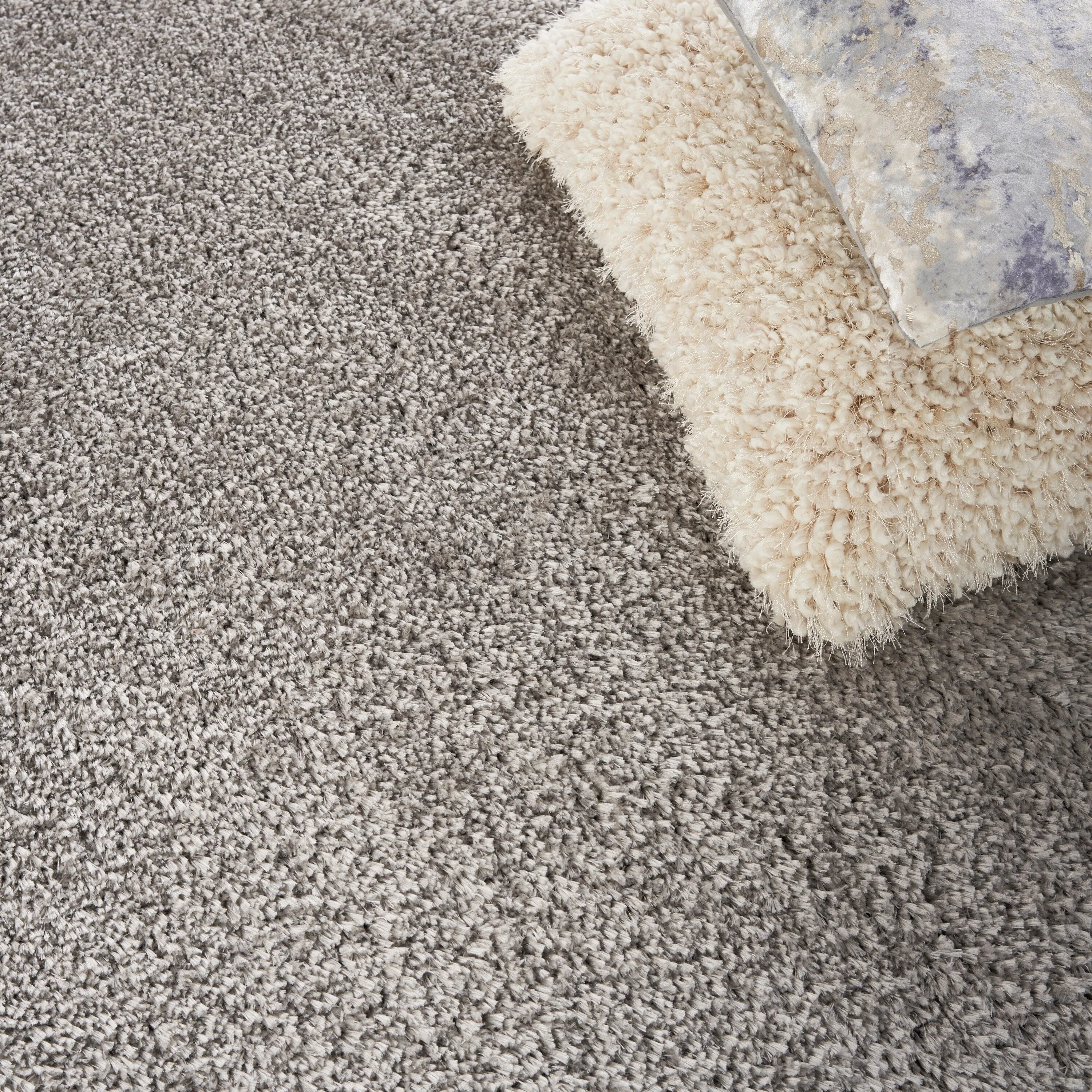 Nourison Luxurious Shag Ultra-plush Pile Glam Solid Area Rug