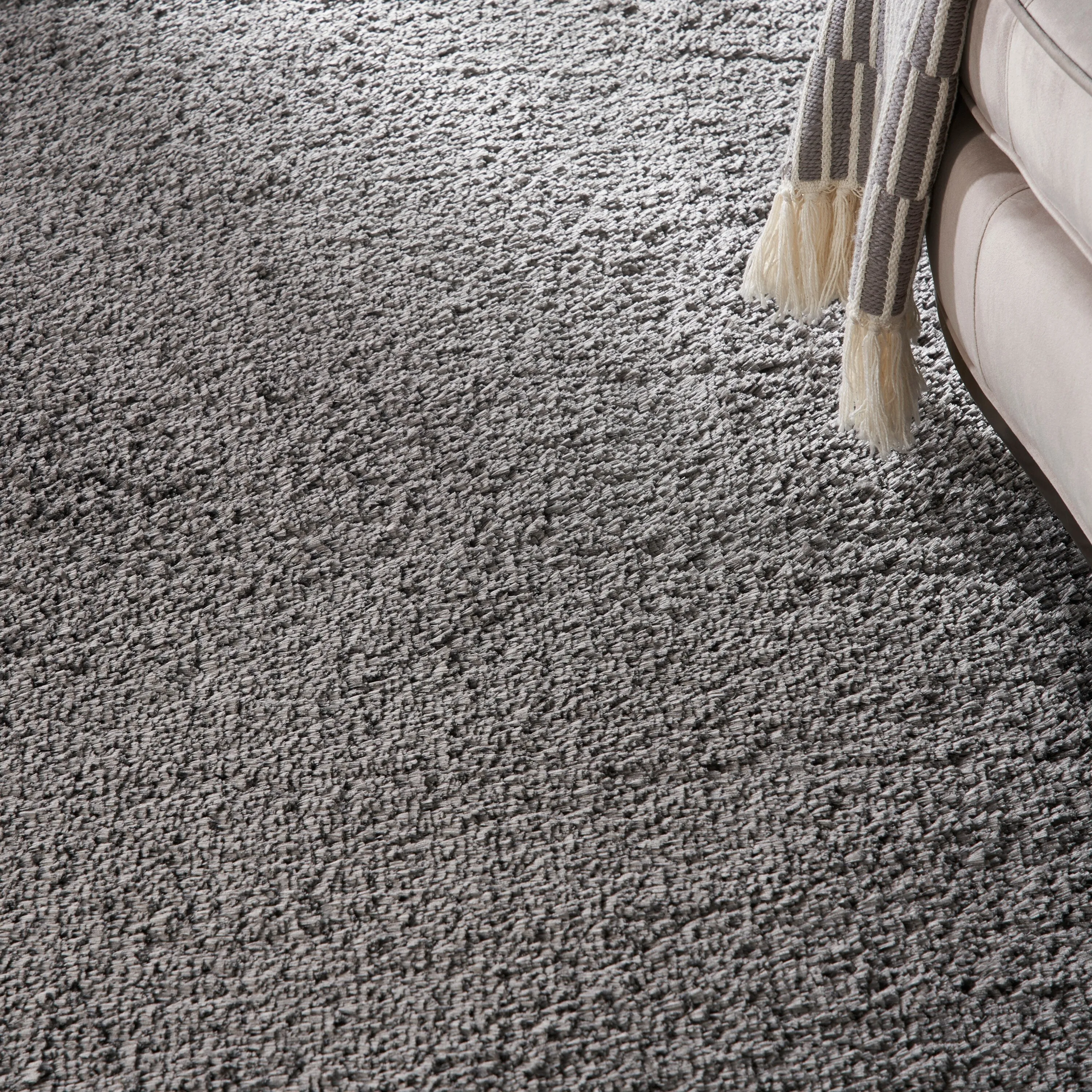 Nourison Luxurious Shag Ultra-plush Pile Glam Solid Area Rug