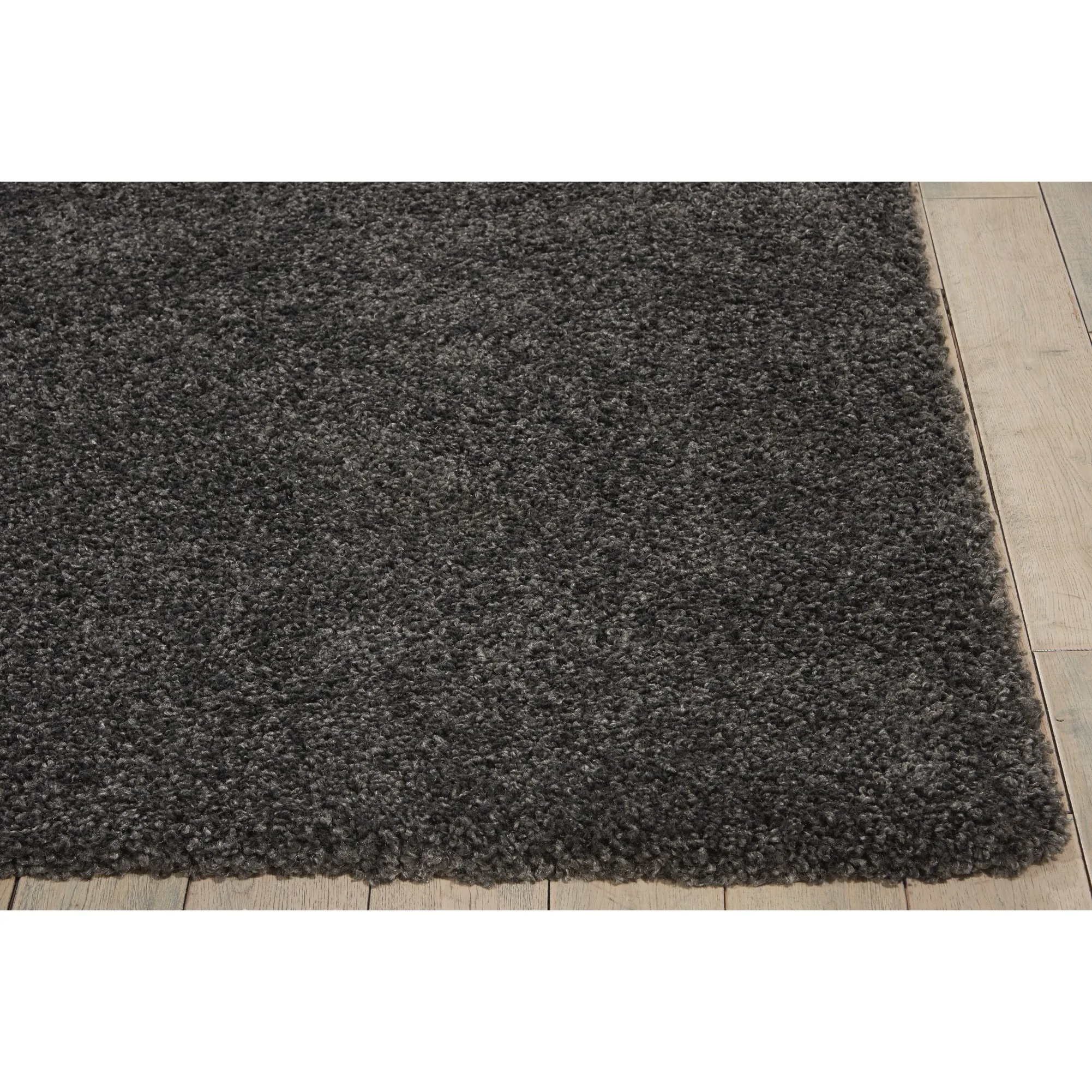 Nourison Malibu Shag Modern Plush Solid Area Rug