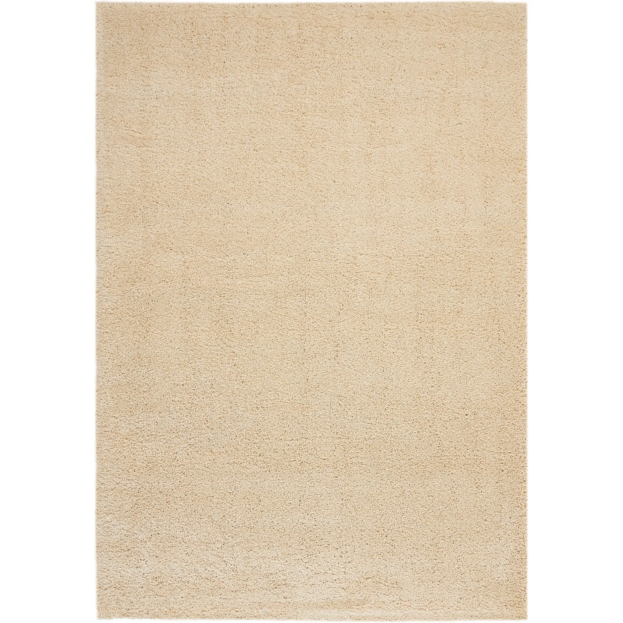 Nourison Malibu Shag Modern Plush Solid Area Rug