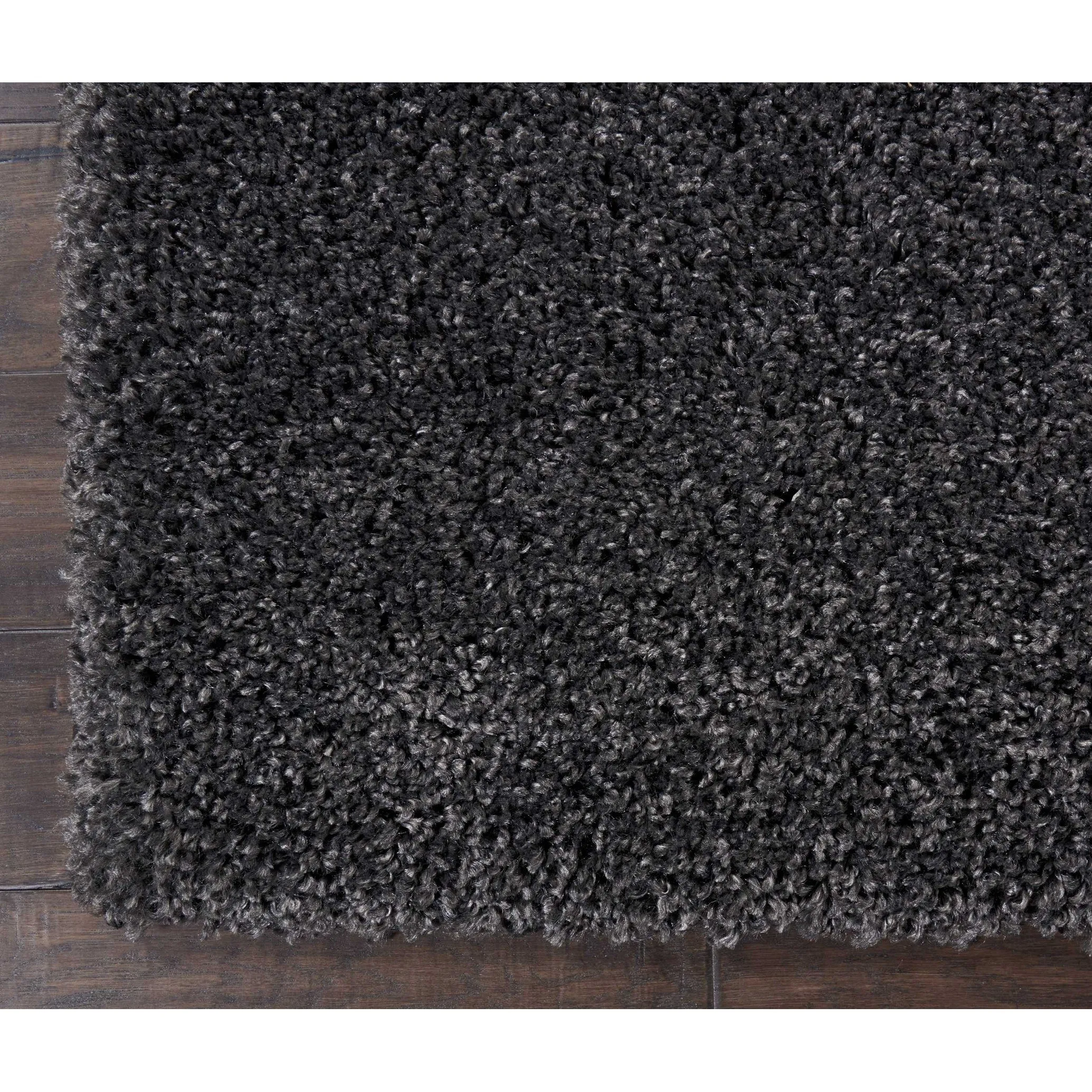 Nourison Malibu Shag Modern Plush Solid Area Rug