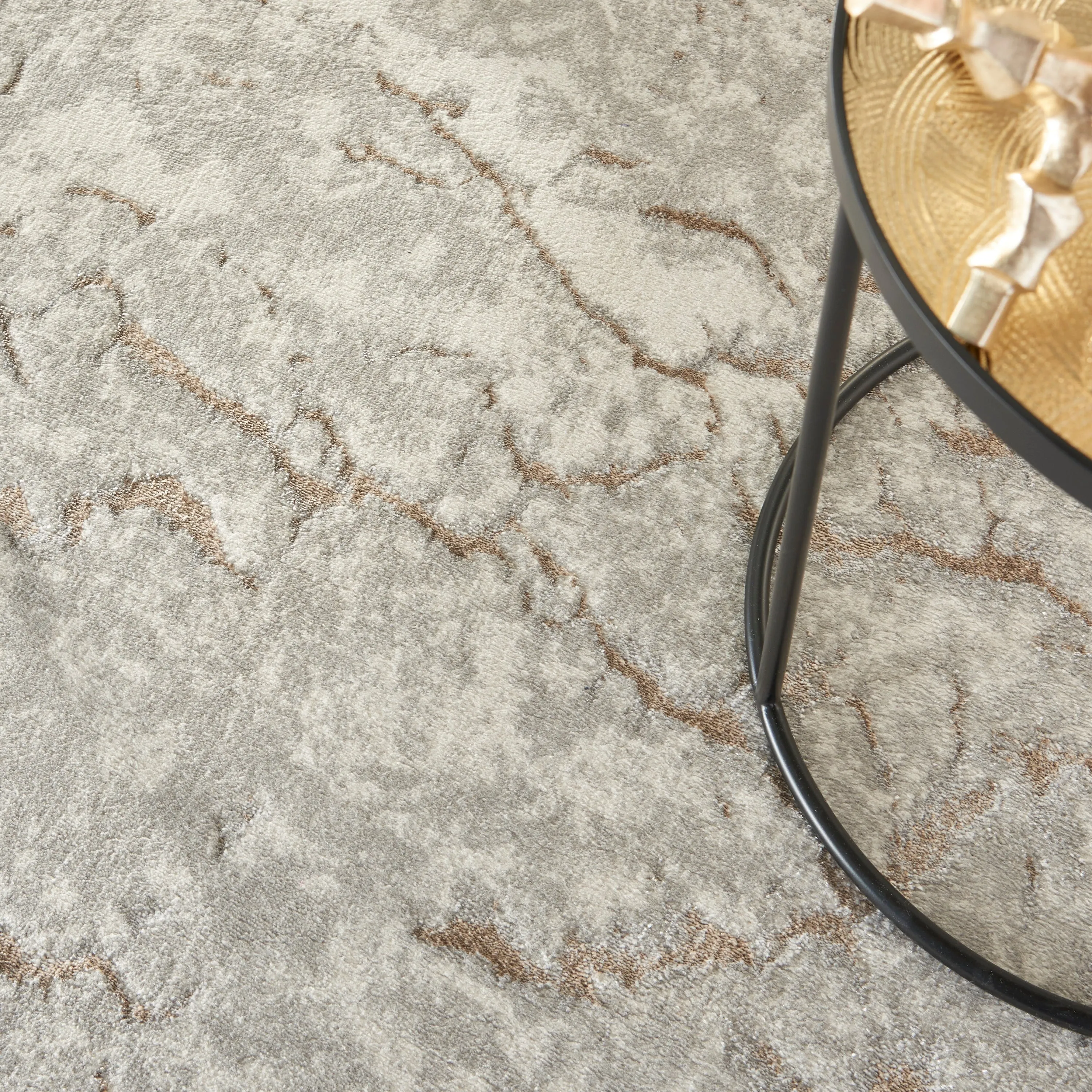 Nourison Metallic Chic Abstract Area Rug