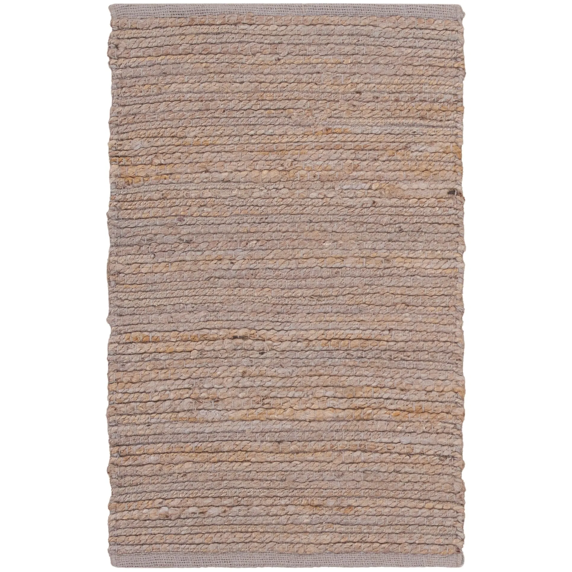 Nourison Natural Jute Indoor only Solid Area Rug