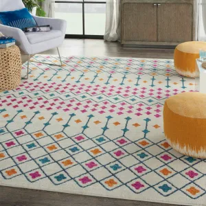 Nourison Passion Moroccan Geometric Diamond Area Rug