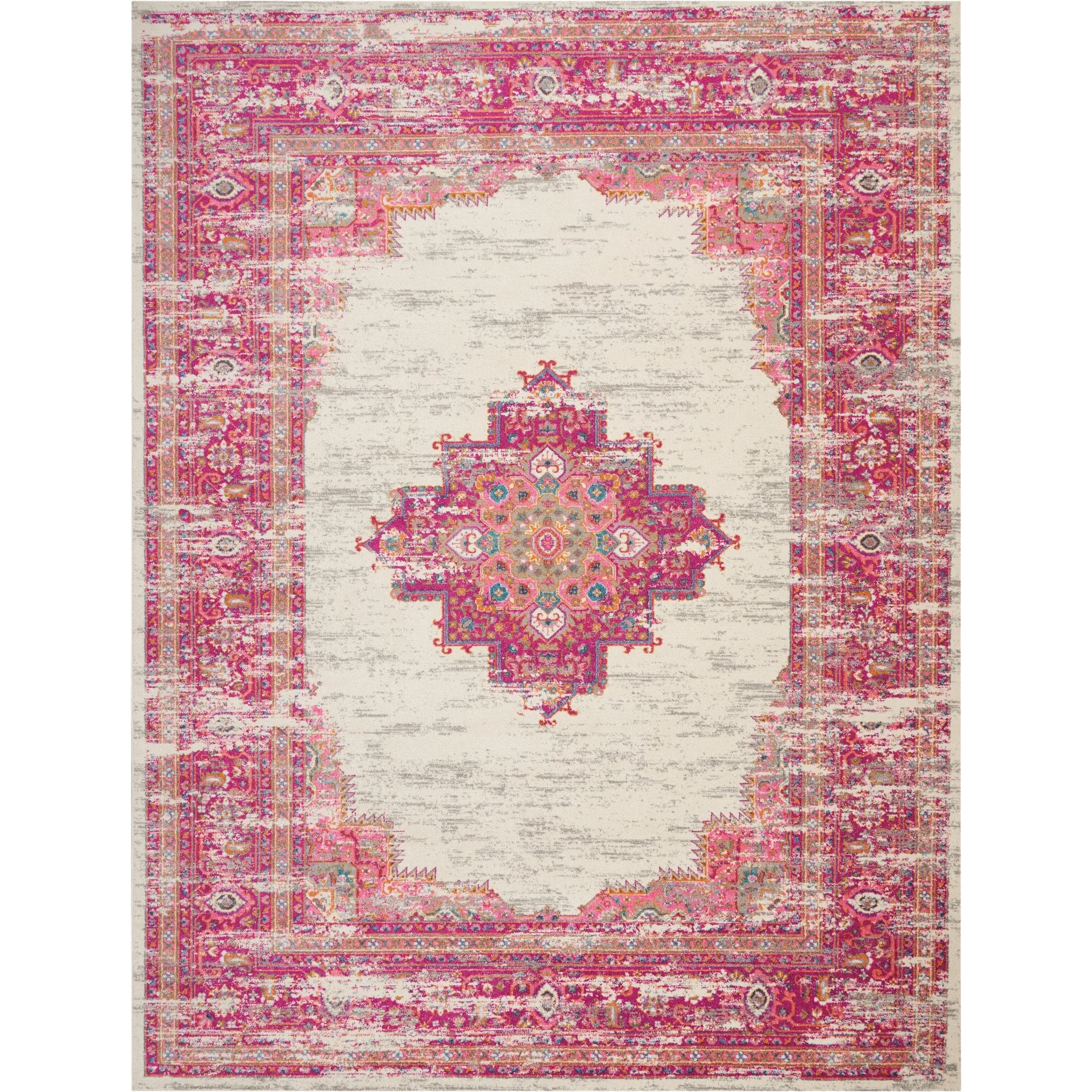 Nourison Passion Vintage Persian Medallion Area Rug