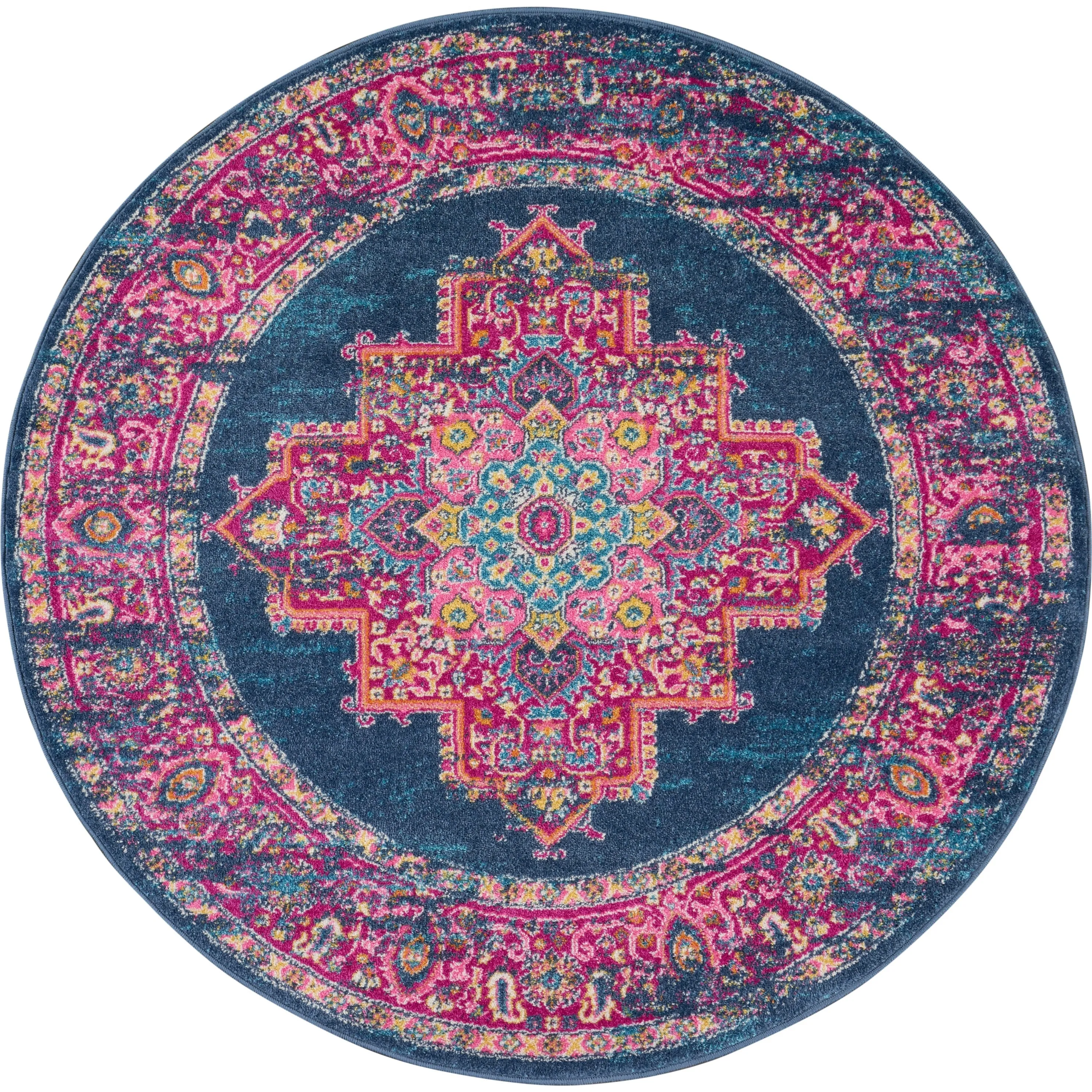 Nourison Passion Vintage Persian Medallion Area Rug