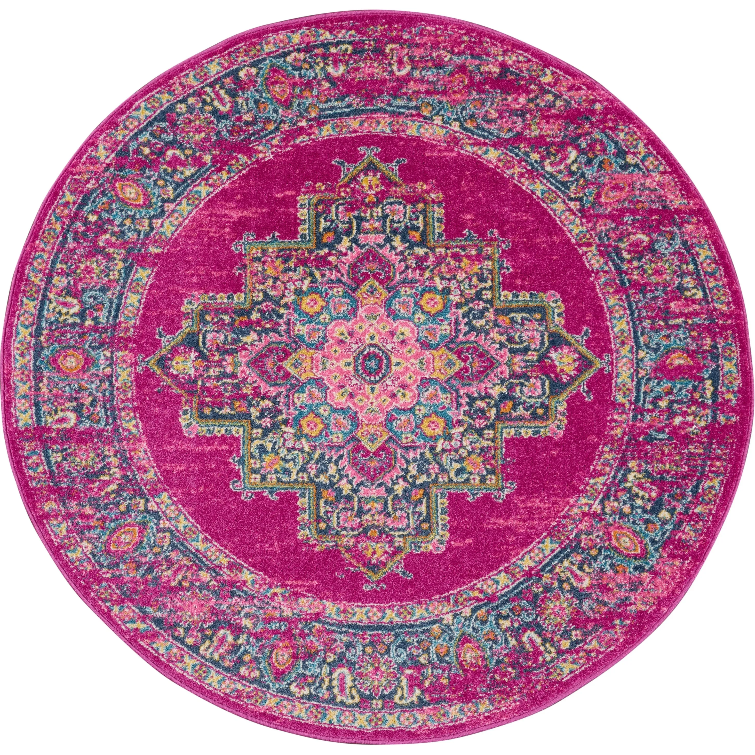 Nourison Passion Vintage Persian Medallion Area Rug