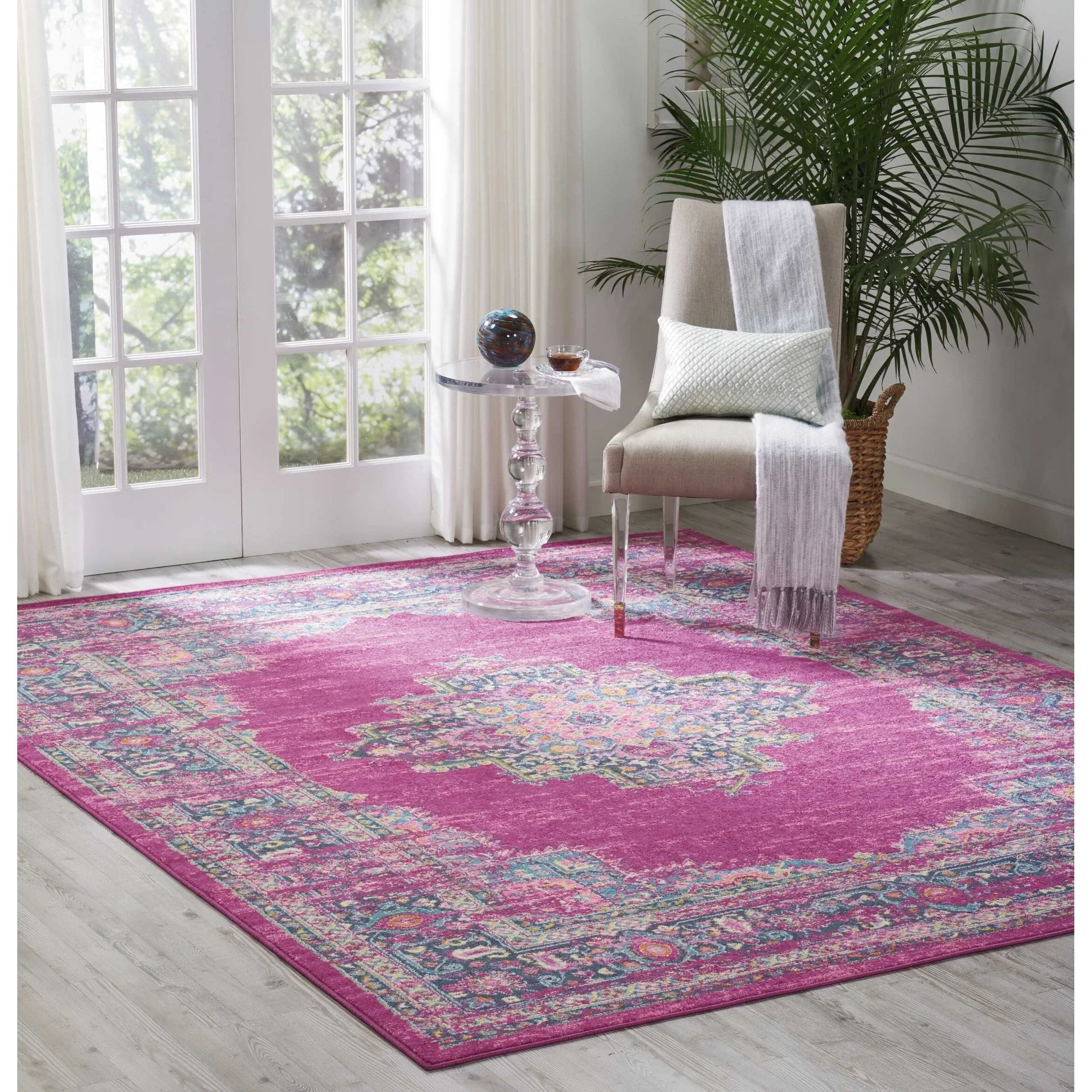 Nourison Passion Vintage Persian Medallion Area Rug