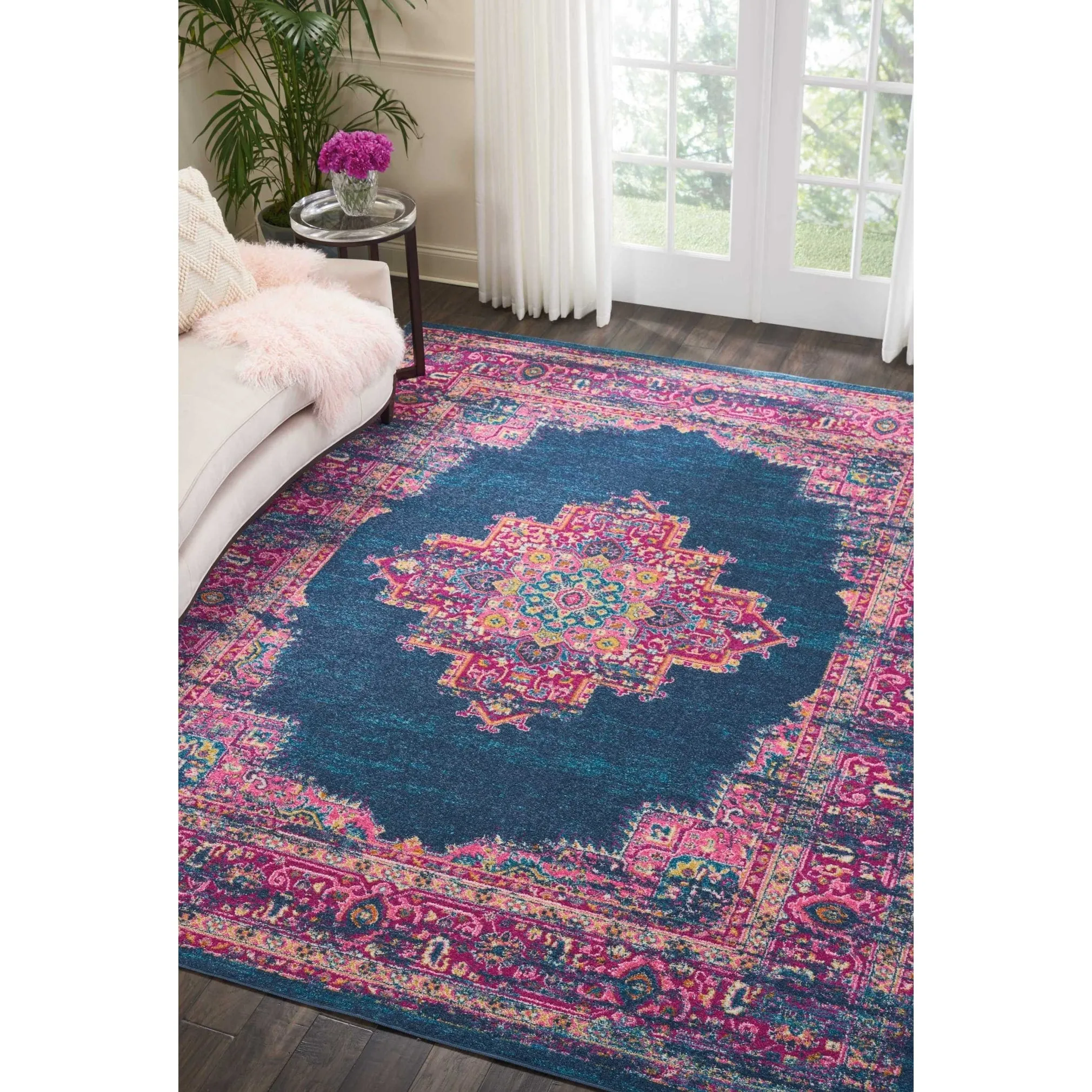 Nourison Passion Vintage Persian Medallion Area Rug