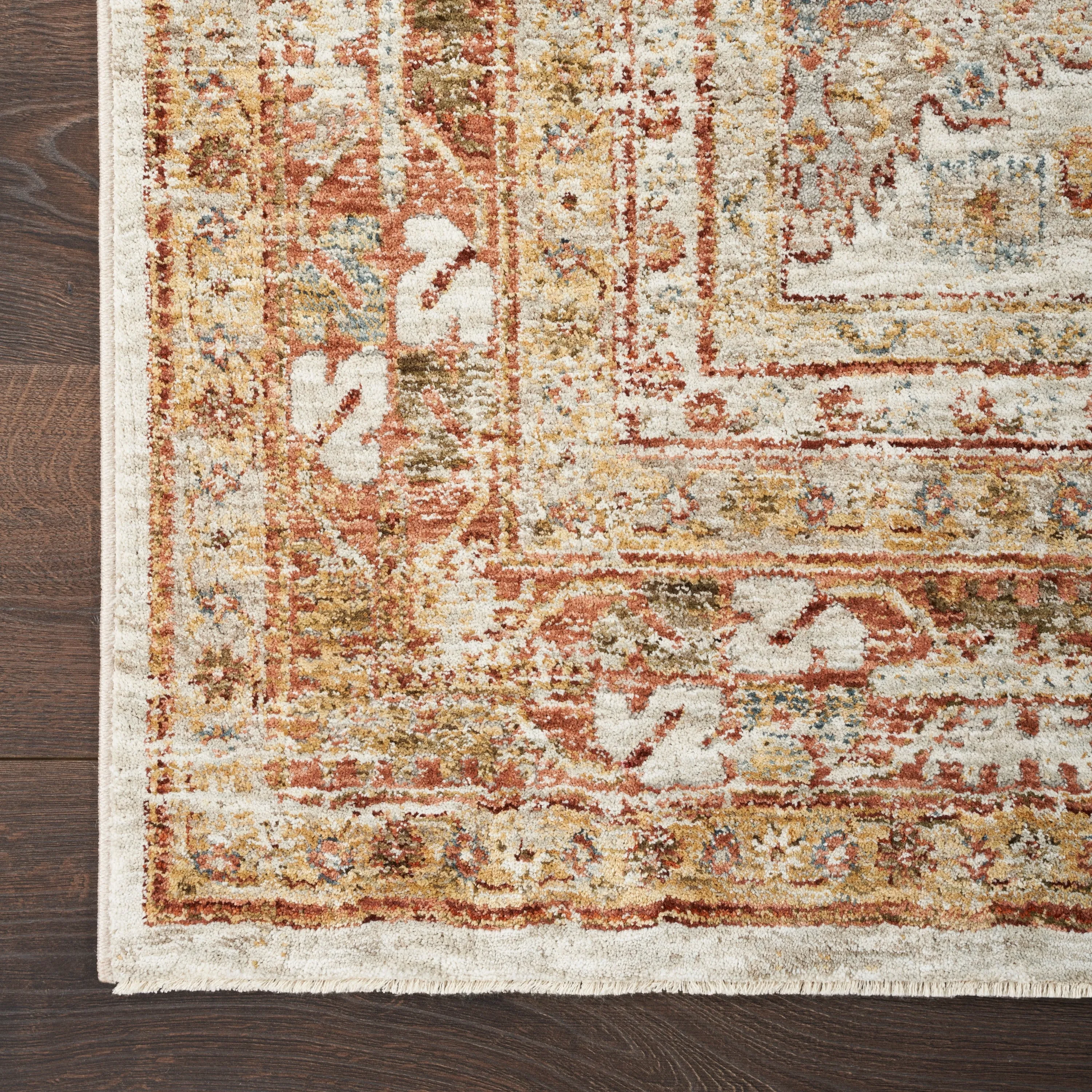 Nourison Petra Traditional Vintage Persian Area Rug