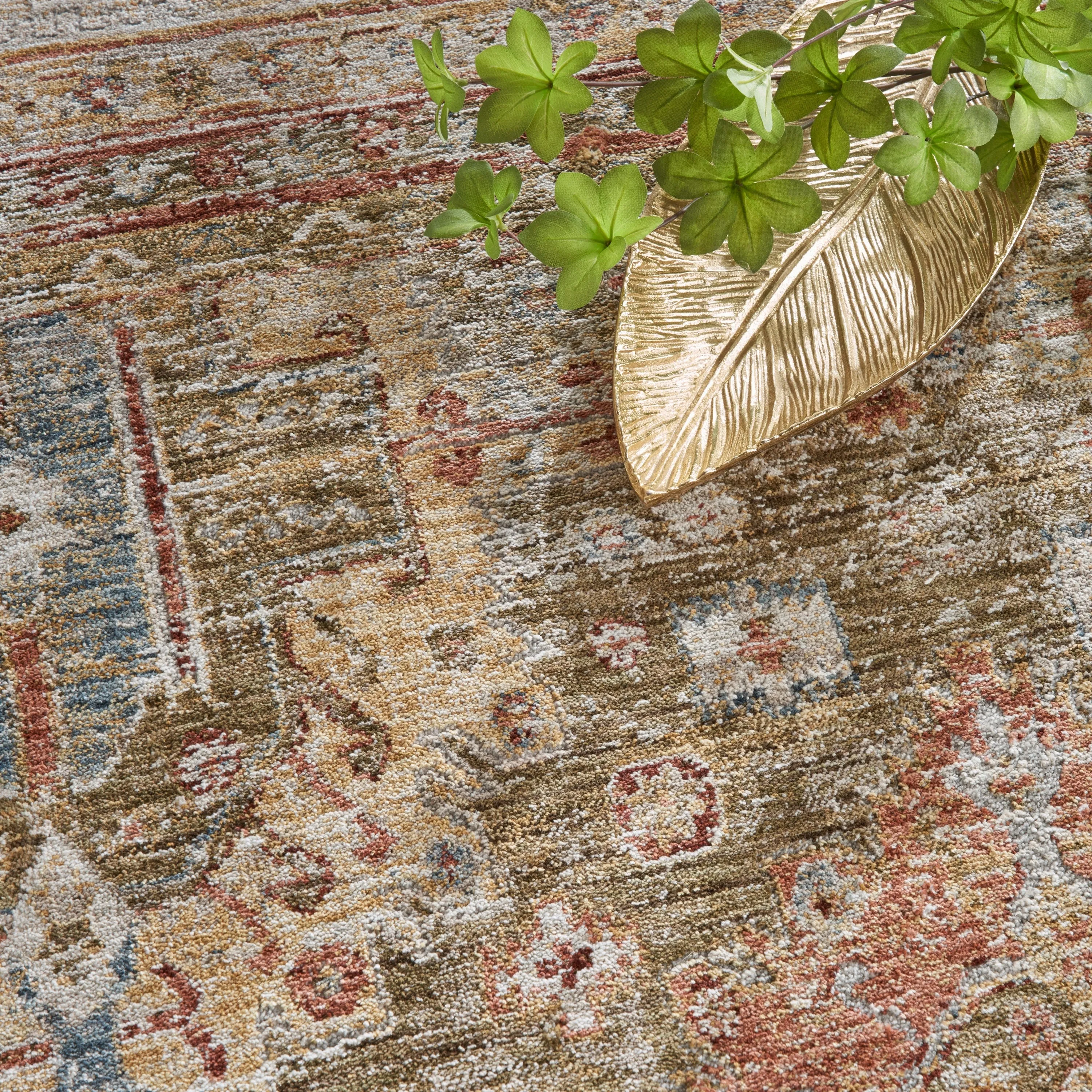 Nourison Petra Traditional Vintage Persian Area Rug