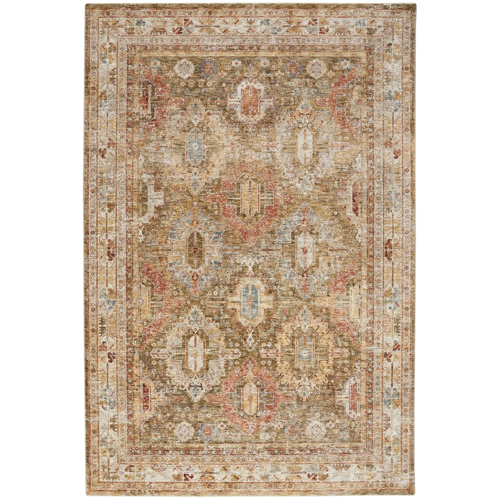 Nourison Petra Traditional Vintage Persian Area Rug