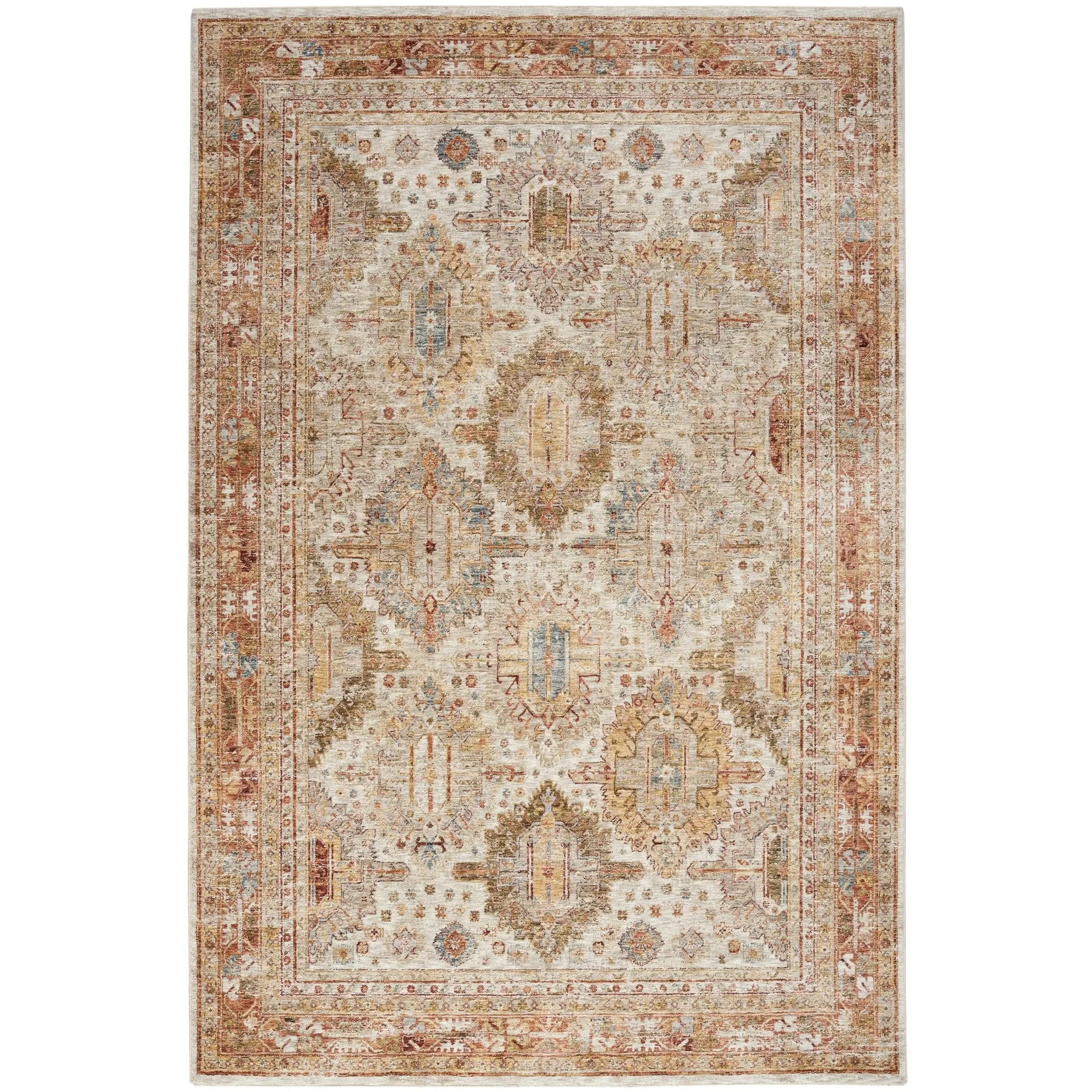 Nourison Petra Traditional Vintage Persian Area Rug