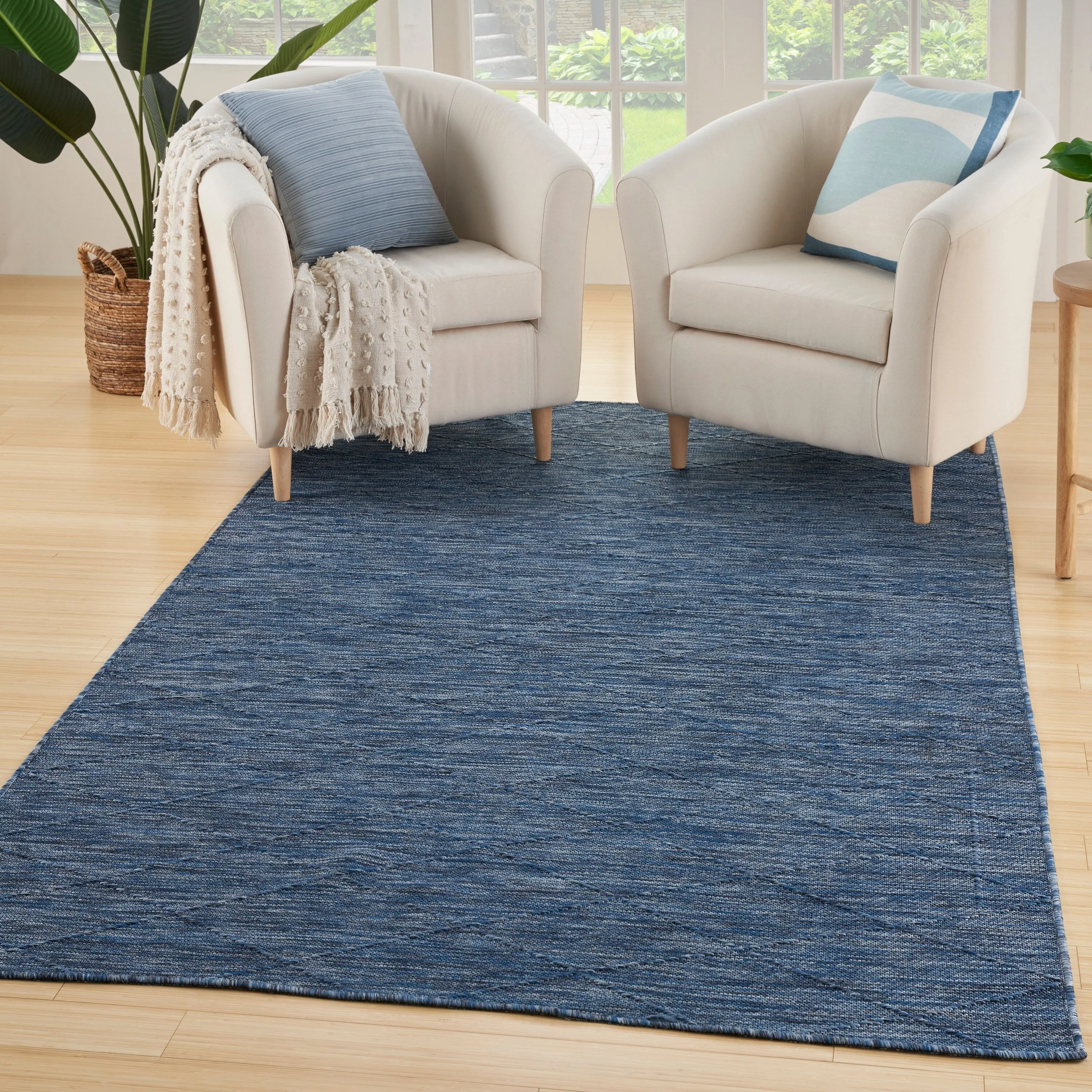 Nourison Practical Solutions Indoor/Outdoor Geometric Area Rug