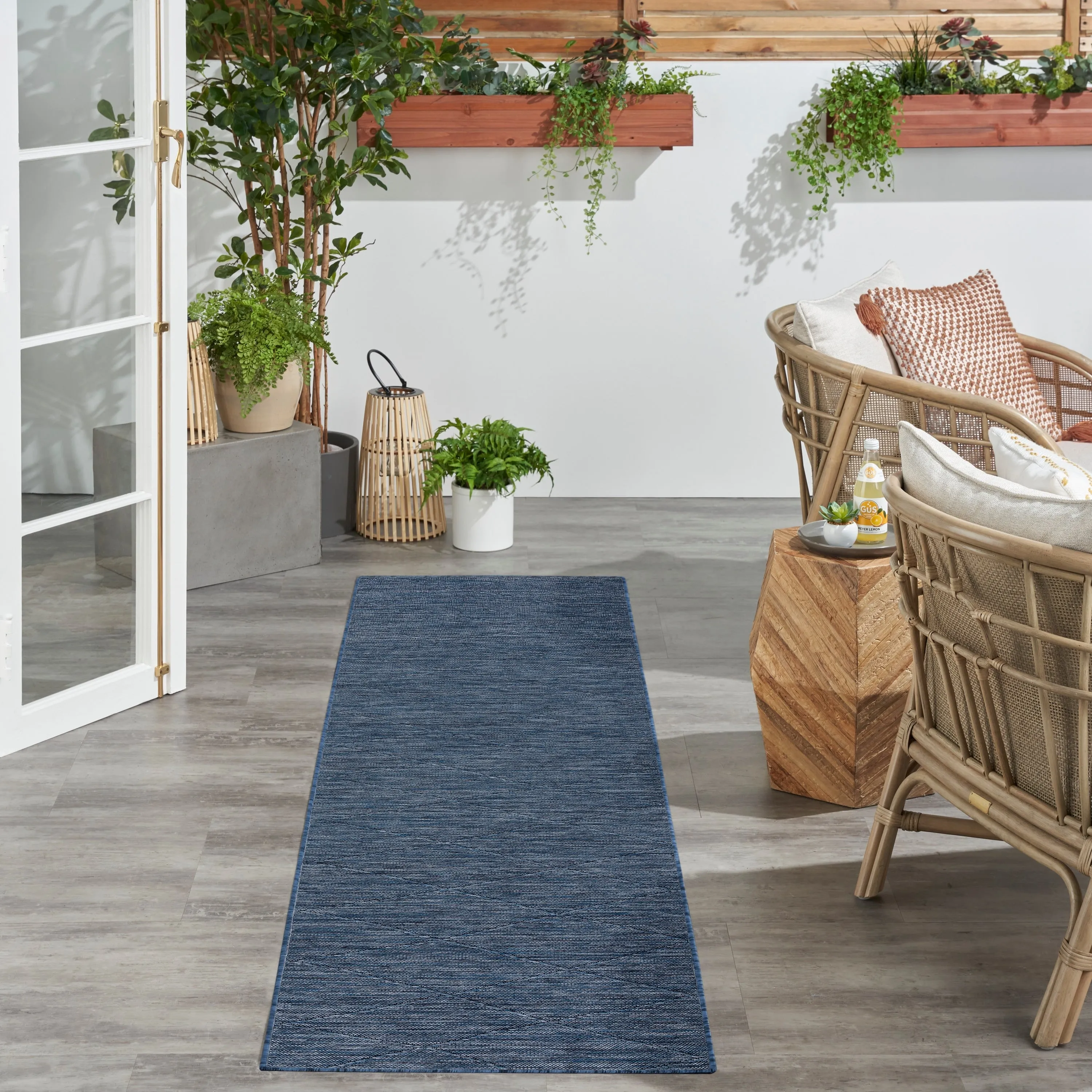 Nourison Practical Solutions Indoor/Outdoor Geometric Area Rug