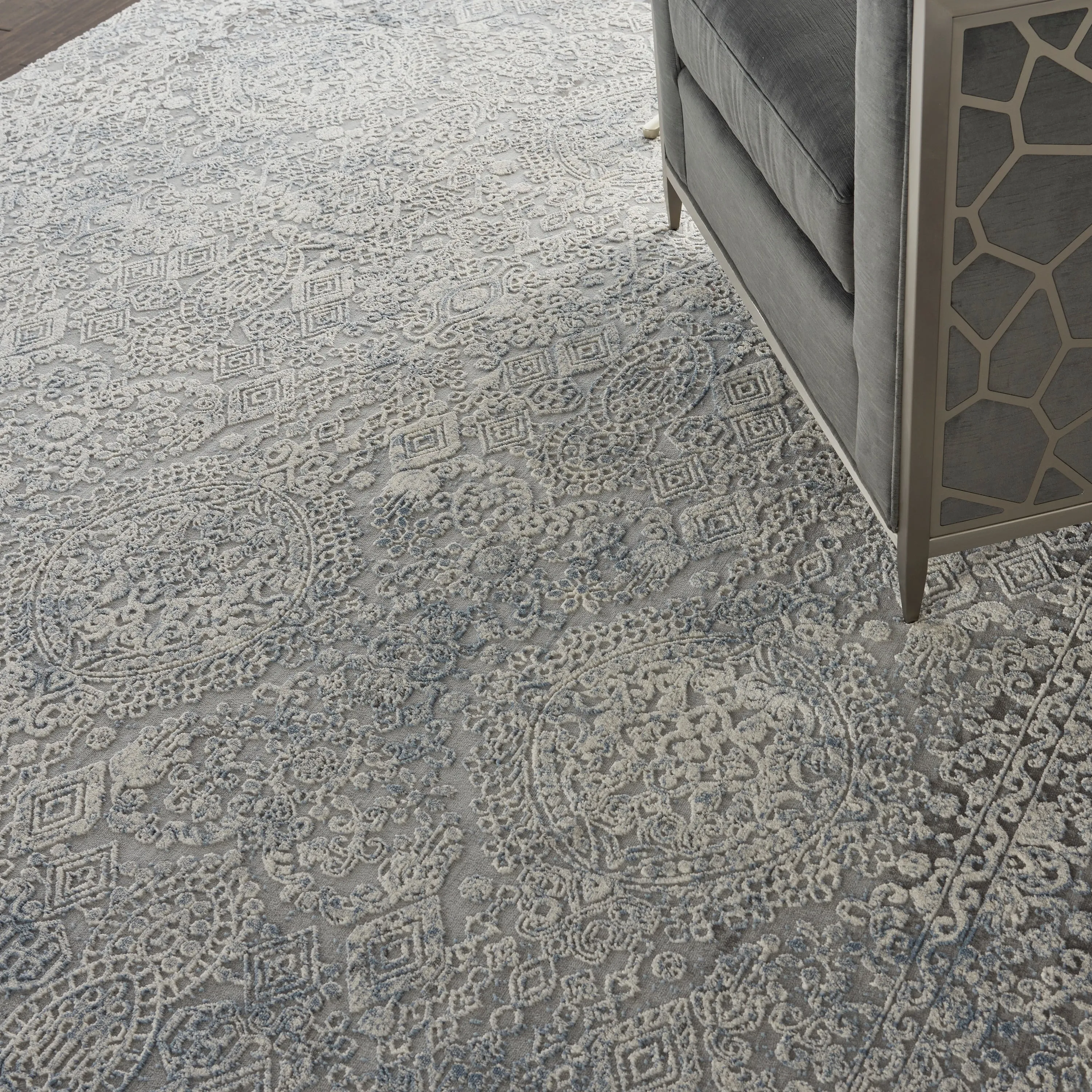 Nourison Rustic Textures Contemporary Abstract Area Rug