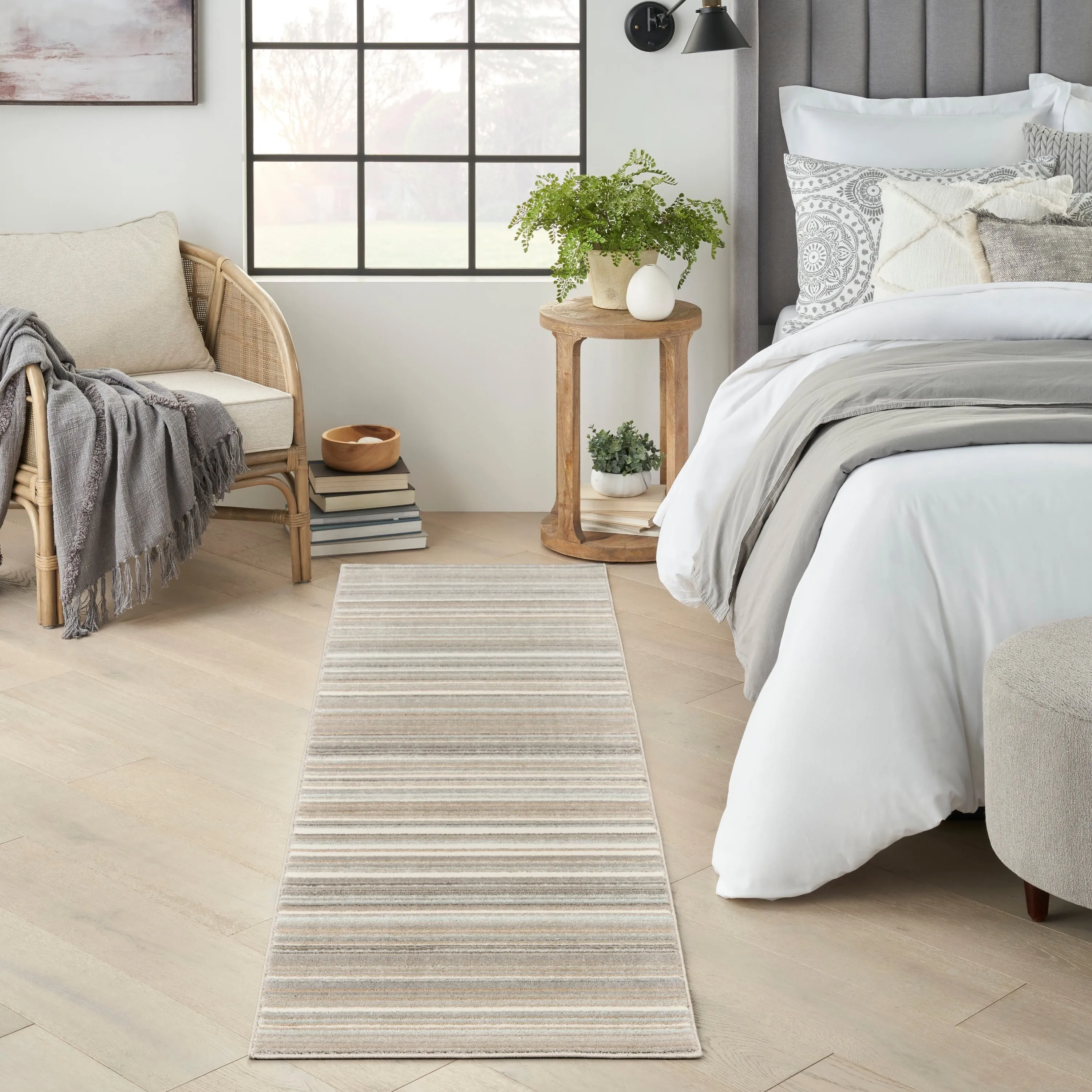 Nourison Soma Contemporary Linear Area Rug
