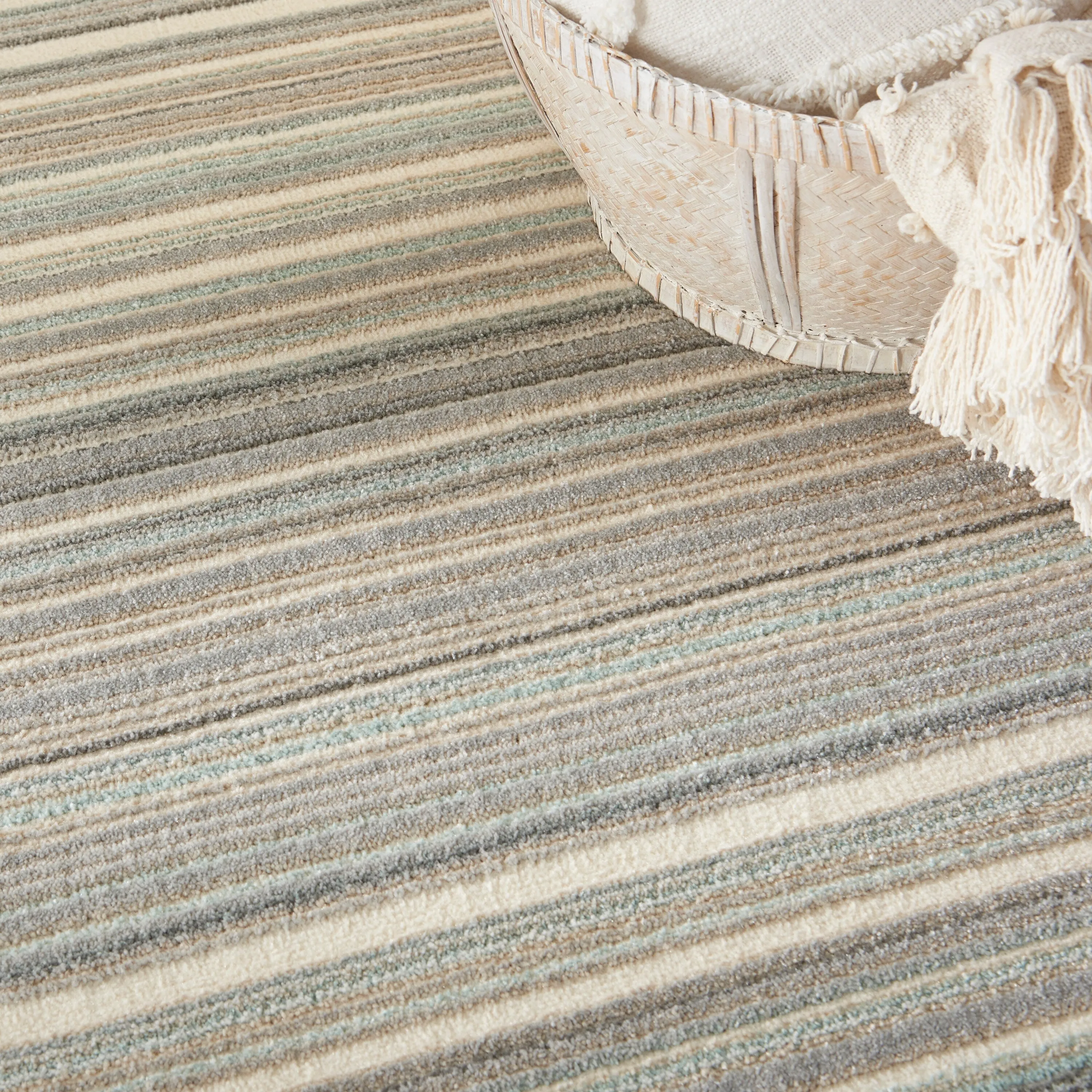 Nourison Soma Contemporary Linear Area Rug