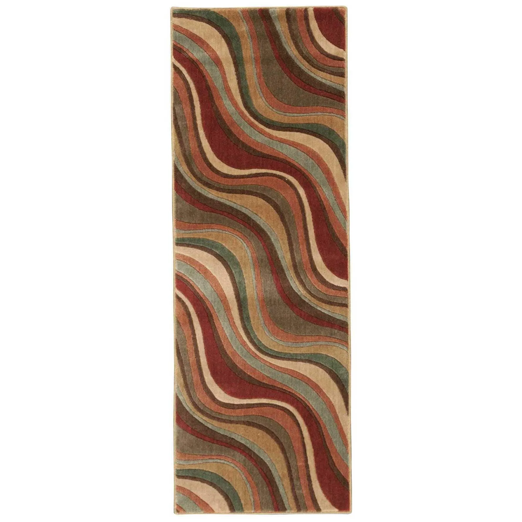 Nourison Somerset Modern Transitional Wave Area Rug