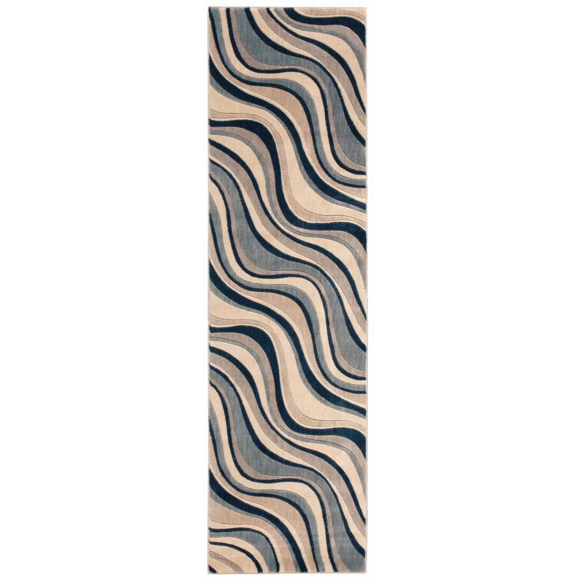 Nourison Somerset Modern Transitional Wave Area Rug