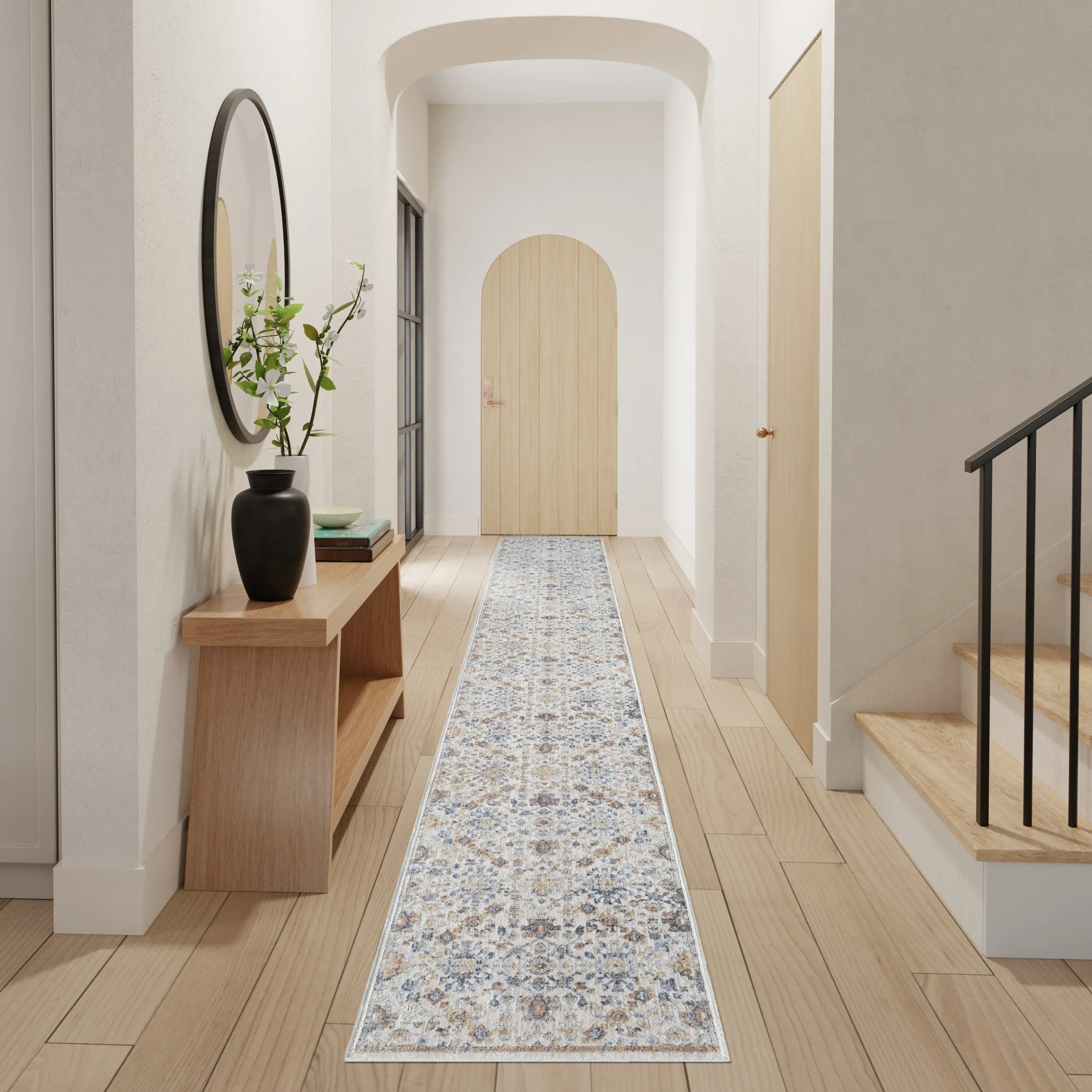 Nourison Timeless Classics Indoor only Cream / Ivory Persian Area Rug