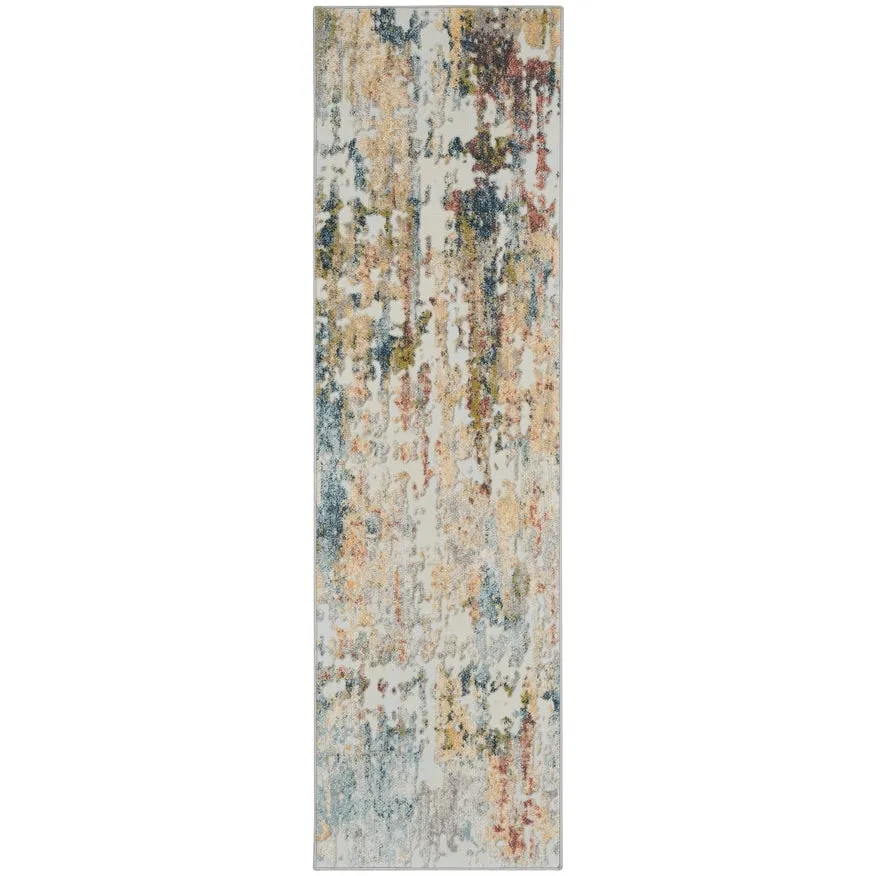 Nourison Trance Abstract Ivory Area Rug