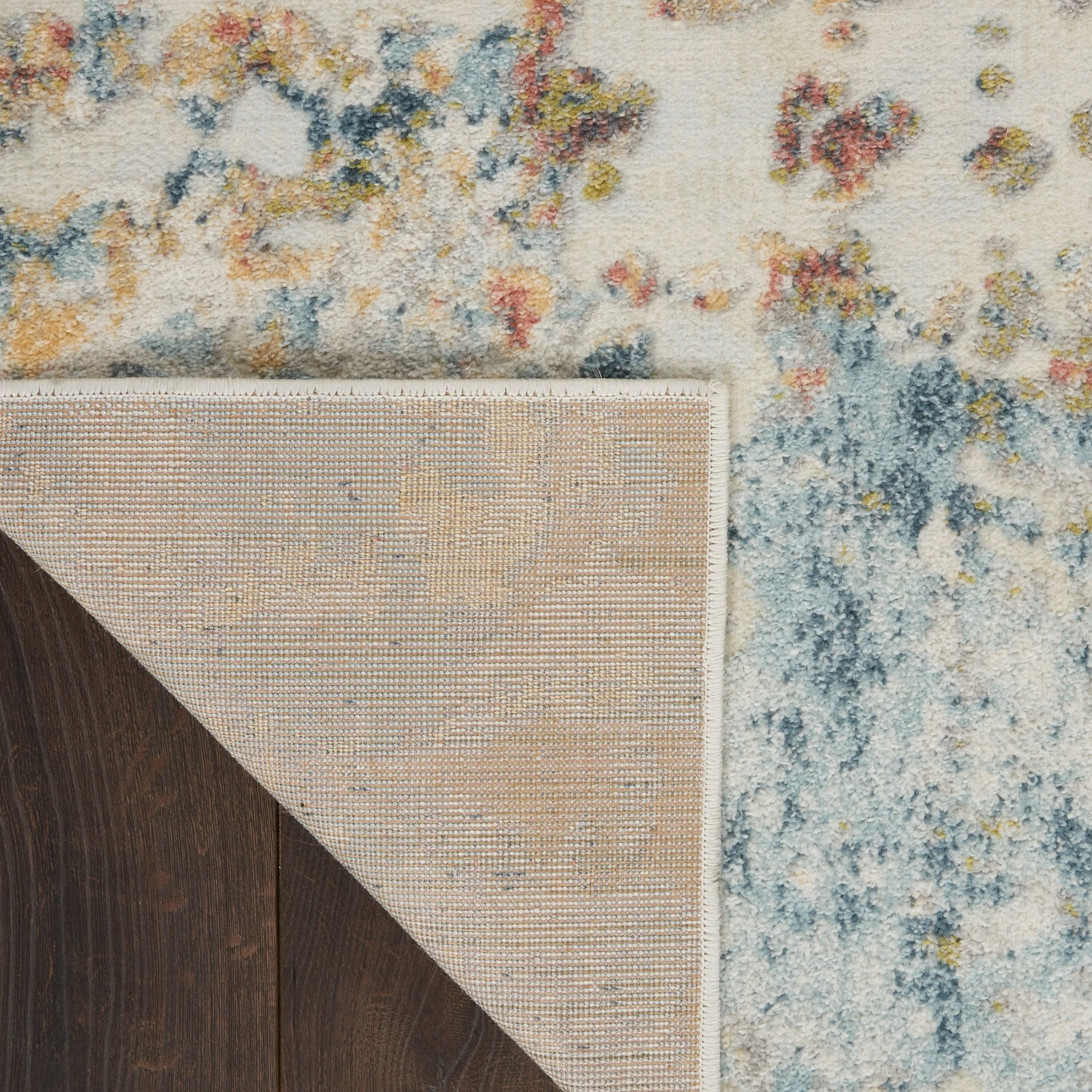 Nourison Trance Abstract Ivory Area Rug