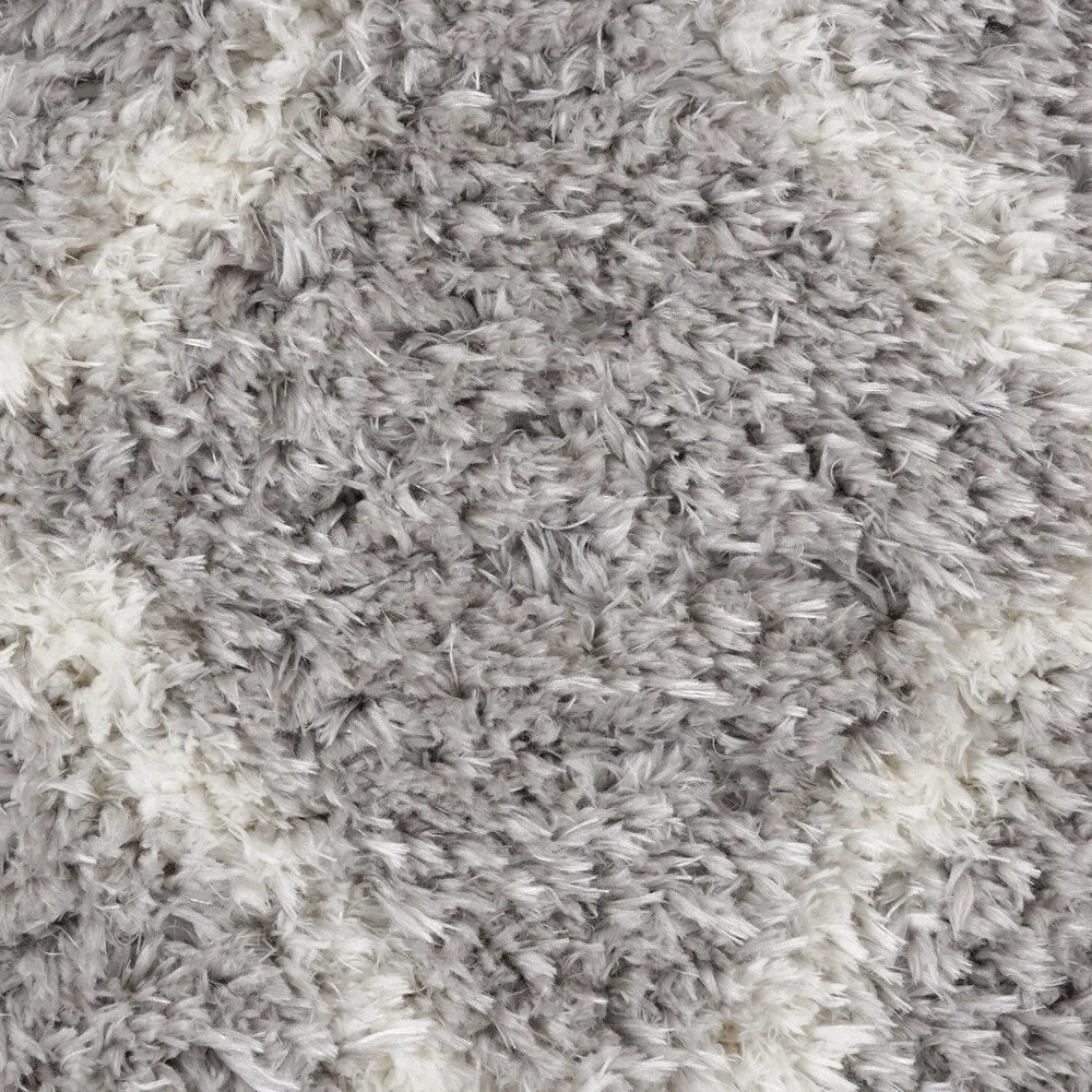 Nourison Ultra Plush Shag Geometric Area Rug
