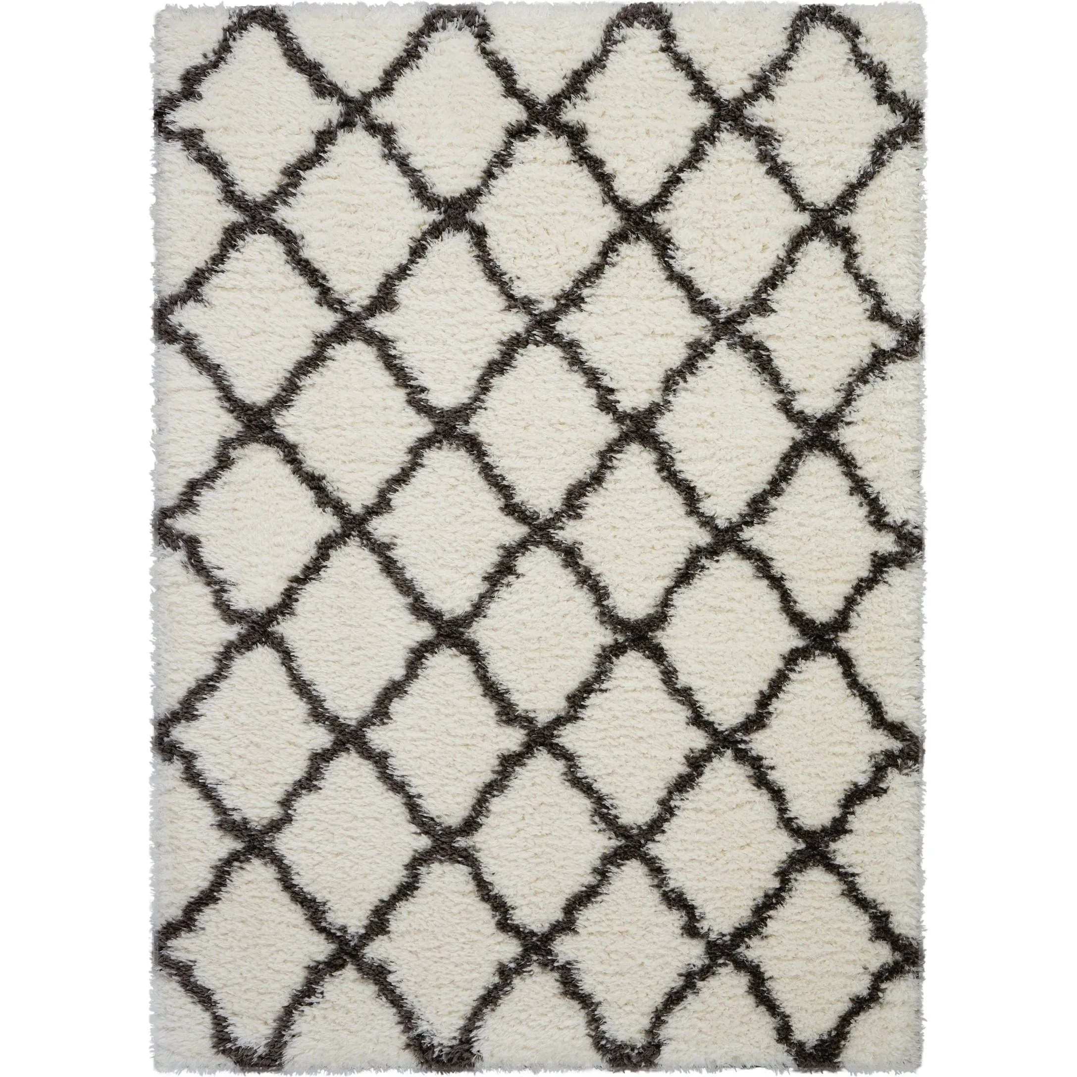 Nourison Ultra Plush Shag Geometric Area Rug