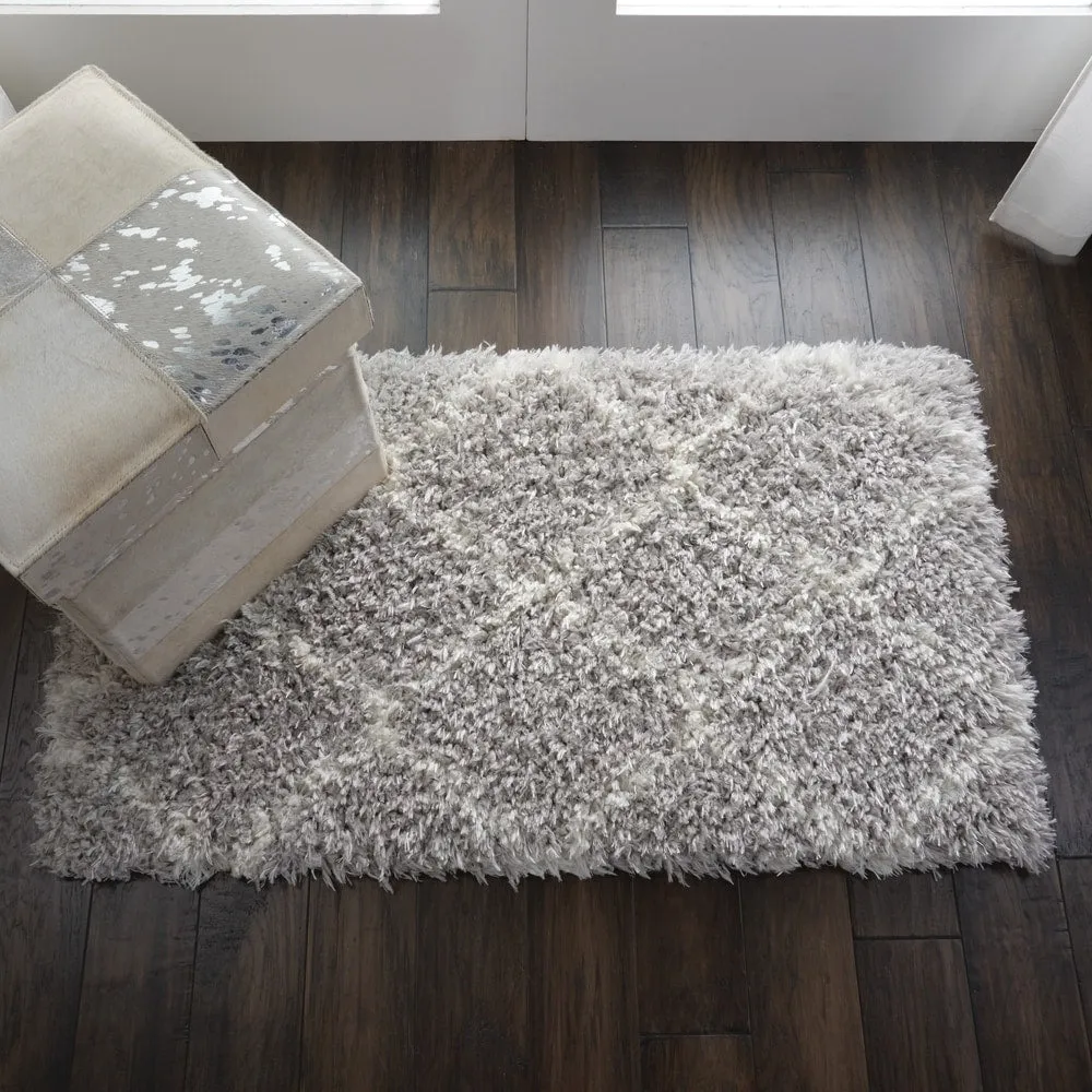 Nourison Ultra Plush Shag Geometric Area Rug