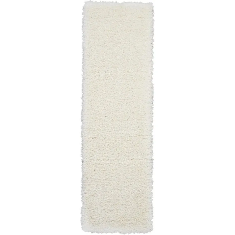 Nourison Ultra Plush Shag Ivory Area Rug
