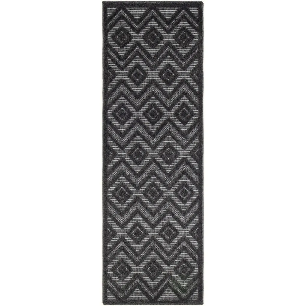 Nourison Versatile Indoor/Outdoor Geometric Flatweave Area Rug
