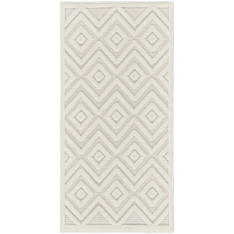 Nourison Versatile Indoor/Outdoor Geometric Flatweave Area Rug