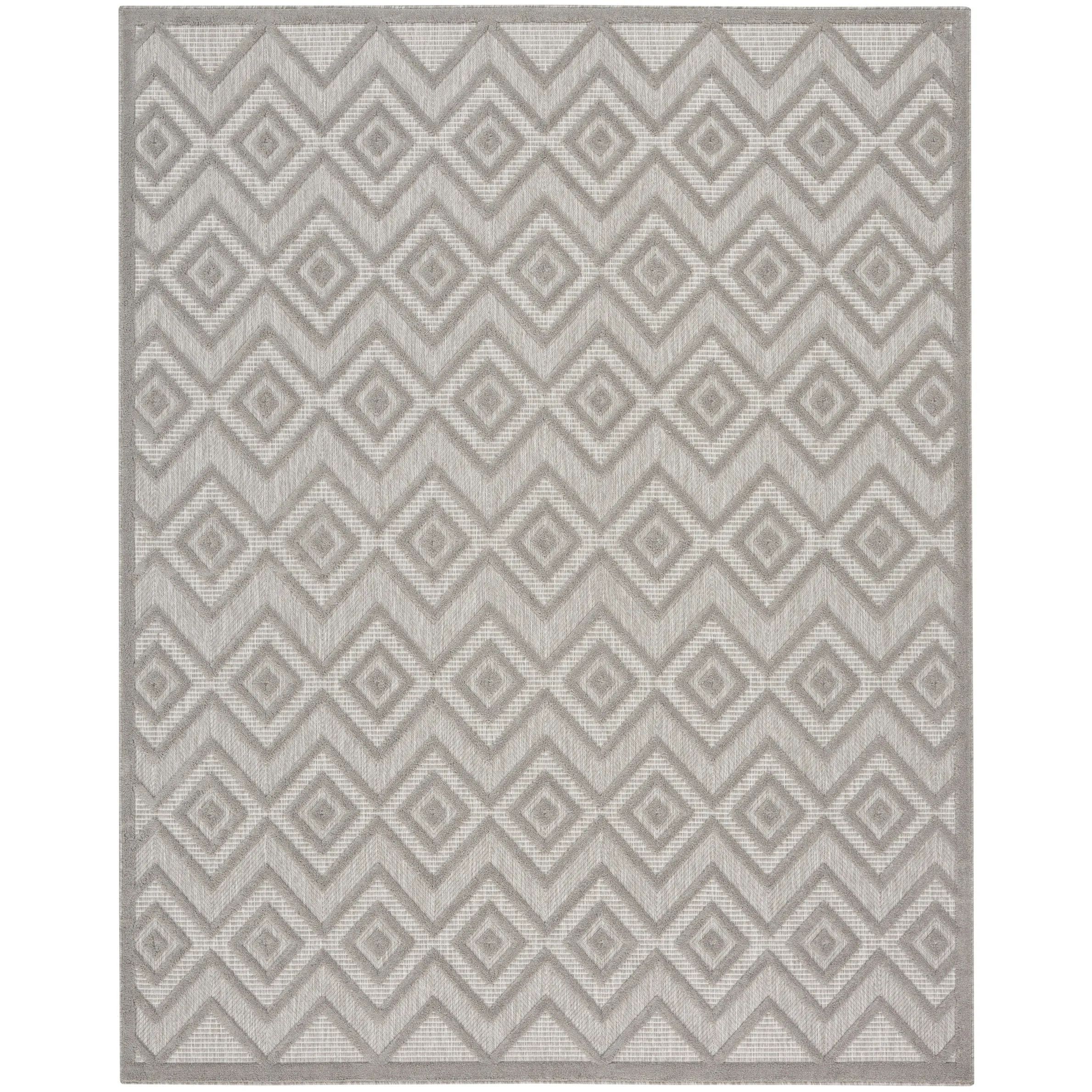 Nourison Versatile Indoor/Outdoor Geometric Flatweave Area Rug