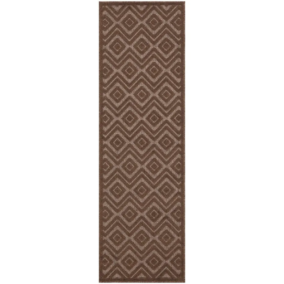 Nourison Versatile Indoor/Outdoor Geometric Flatweave Area Rug