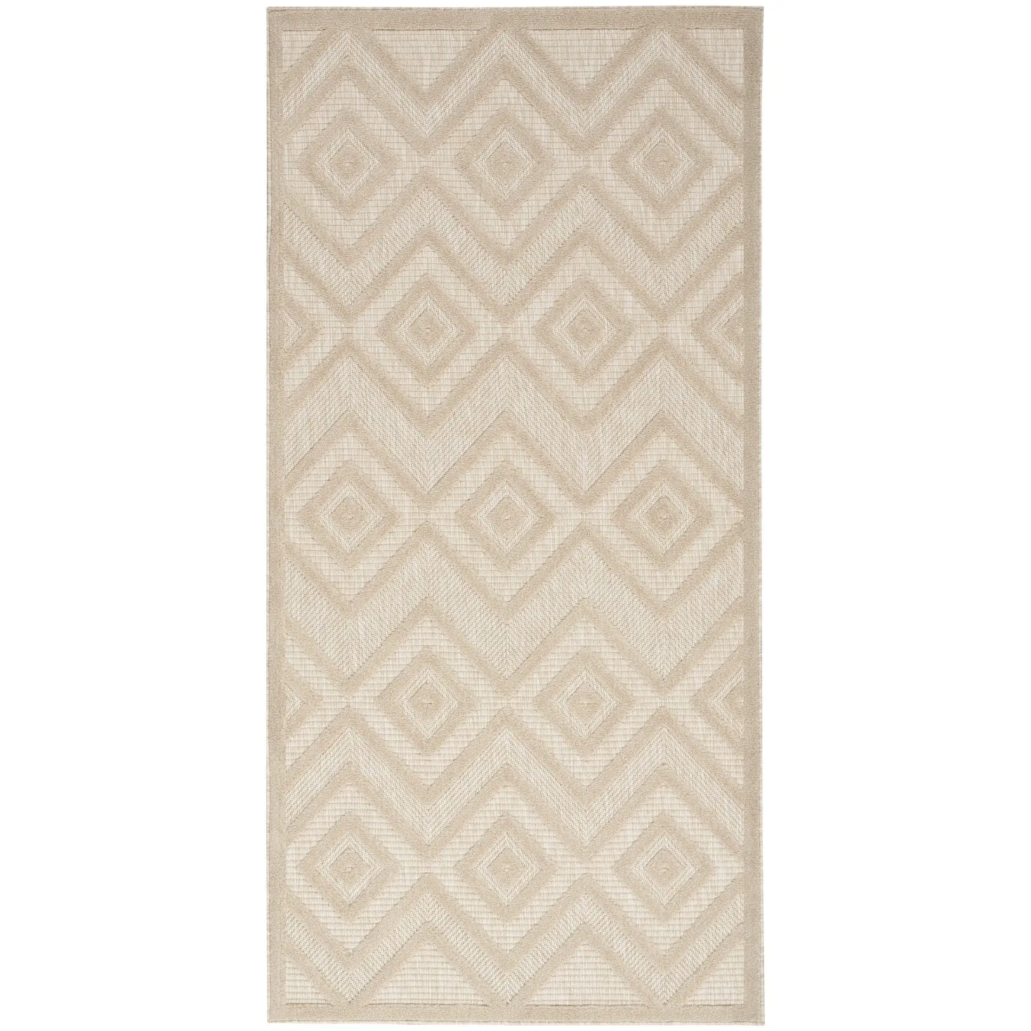 Nourison Versatile Indoor/Outdoor Geometric Flatweave Area Rug