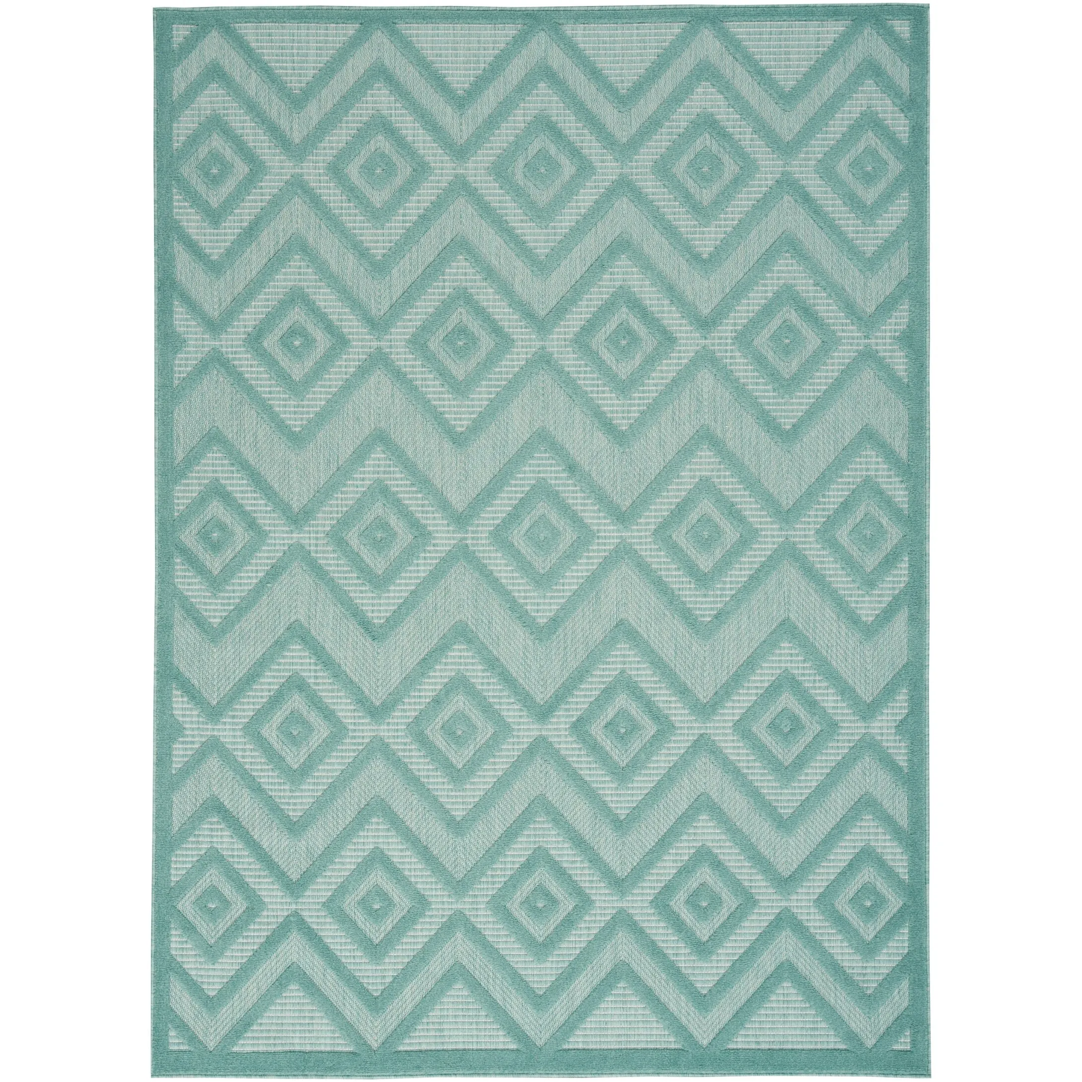 Nourison Versatile Indoor/Outdoor Geometric Flatweave Area Rug